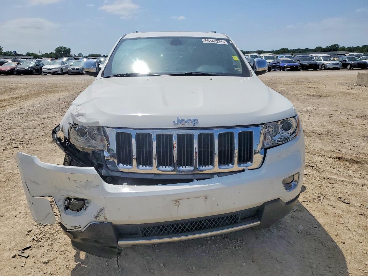 2013 Jeep Grand Cherokee Limited White vin: 1C4RJFBG0DC532323