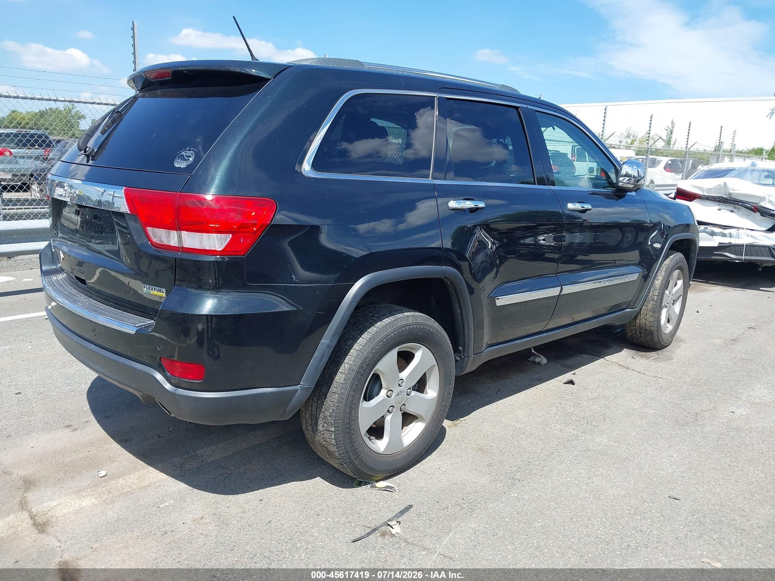 2013 Jeep Grand Cherokee Limited Green vin: 1C4RJFBG0DC638822