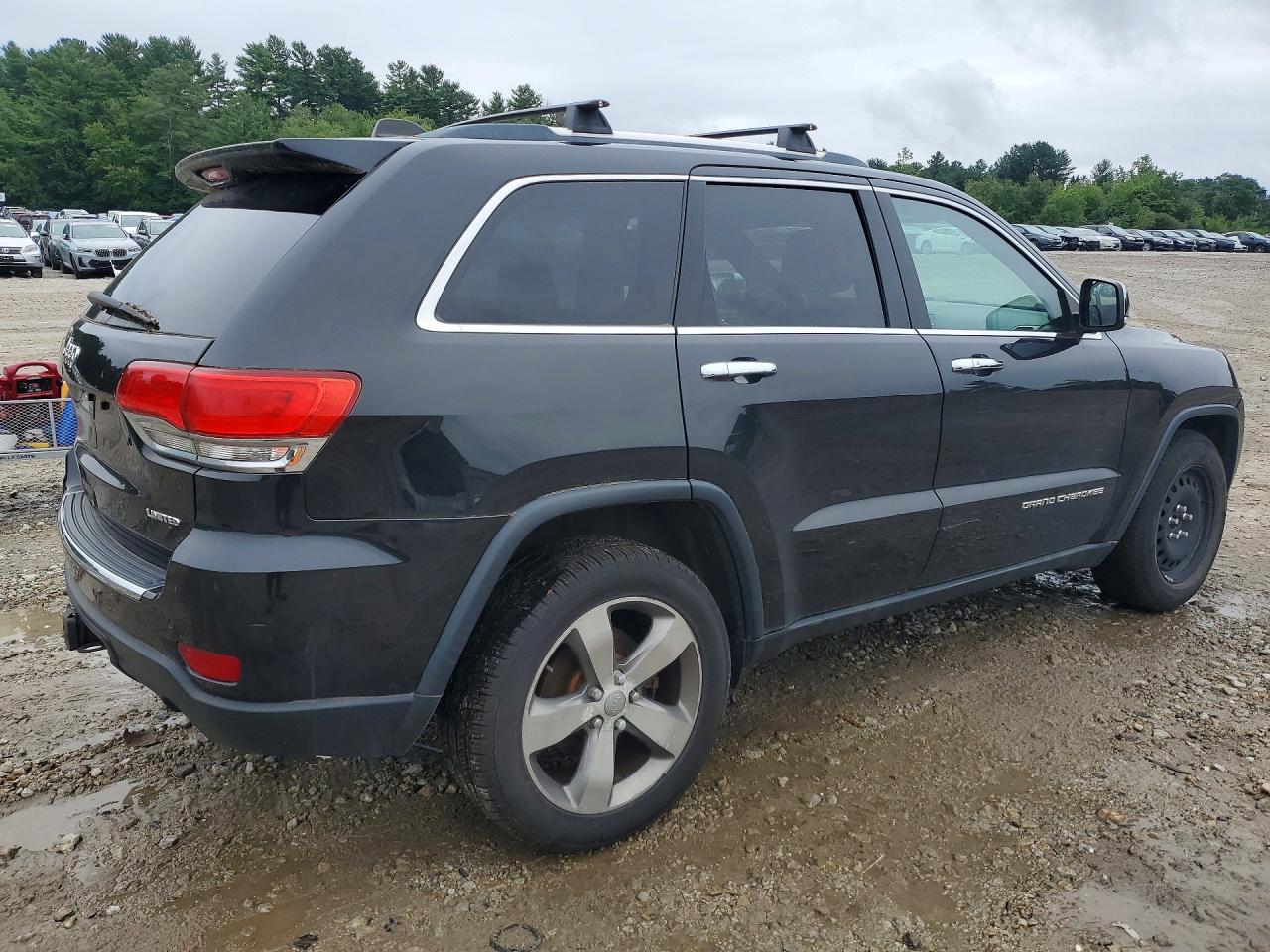2014 Jeep Grand Cherokee Limited Black vin: 1C4RJFBG0EC108352