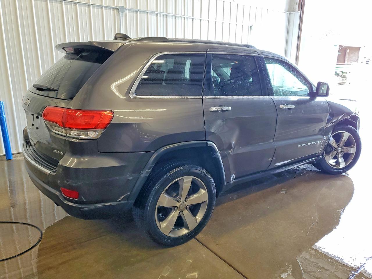 2014 Jeep Grand Cherokee Limited Серый vin: 1C4RJFBG0EC135535