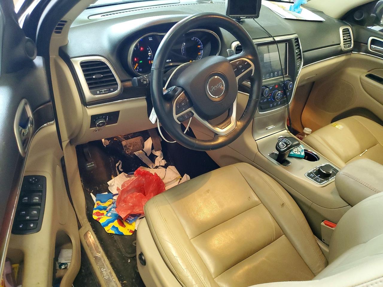 2014 Jeep Grand Cherokee Limited Серый vin: 1C4RJFBG0EC135535