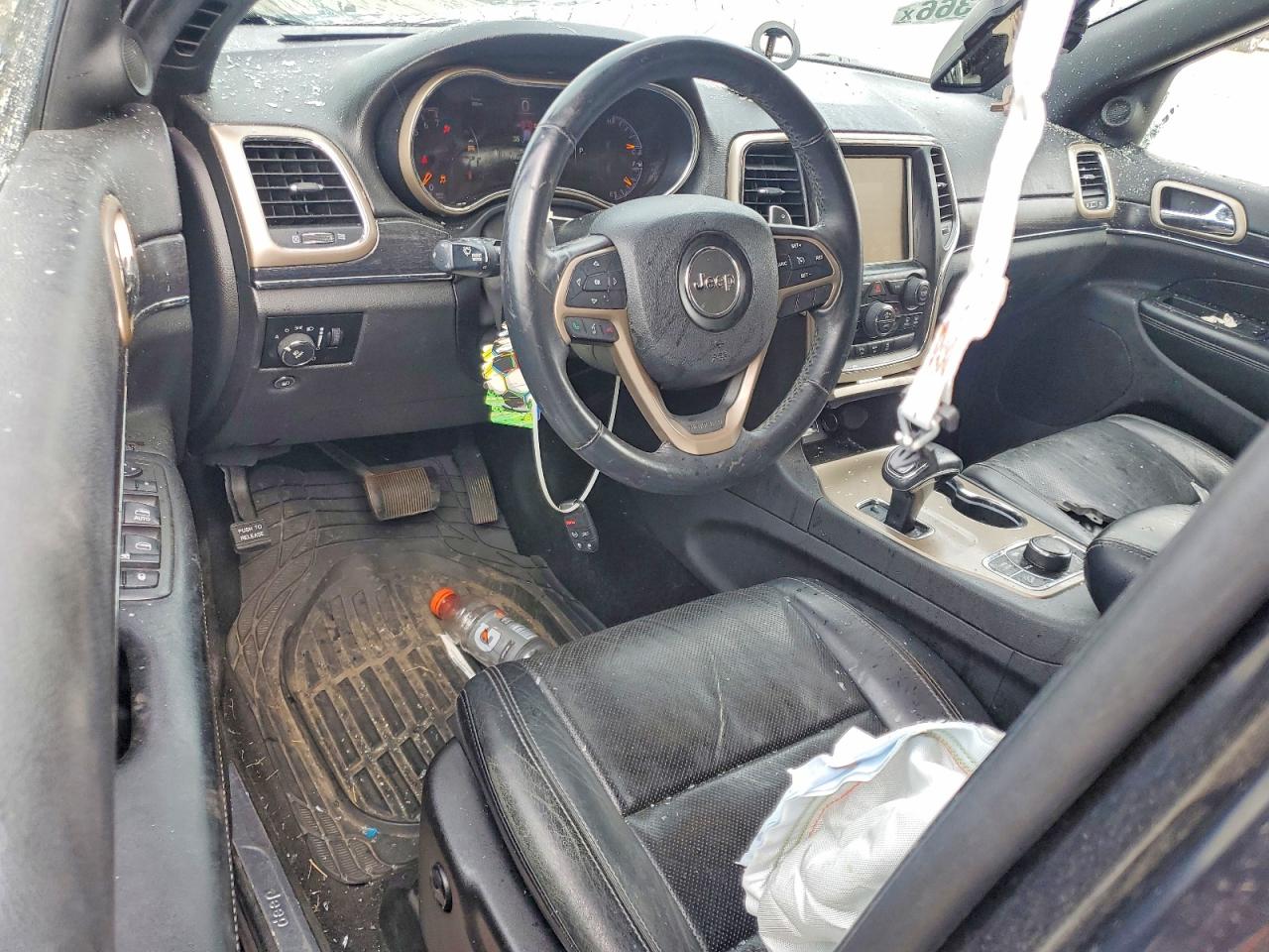 2014 Jeep Grand Cherokee Limited Серый vin: 1C4RJFBG0EC151850