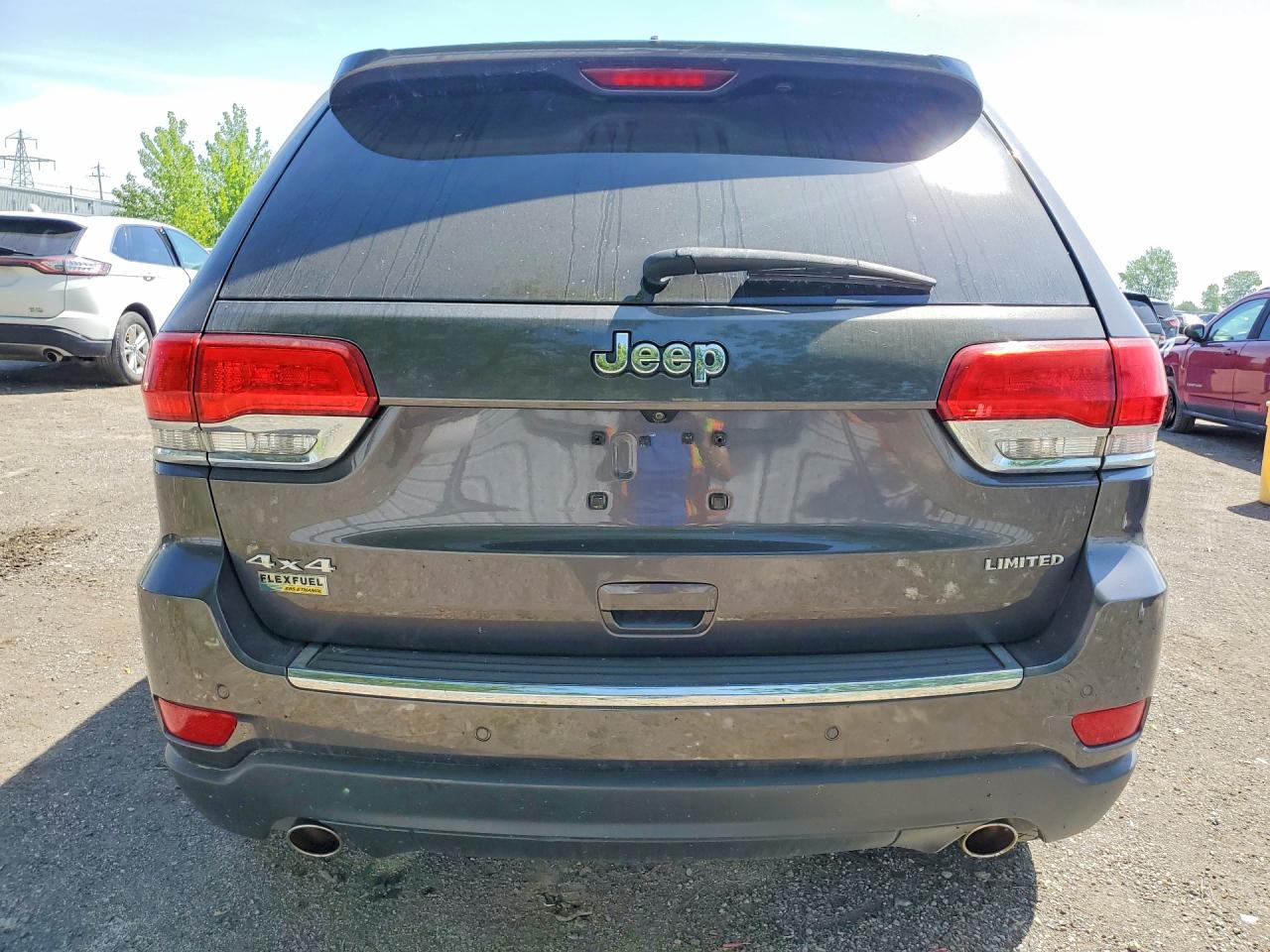 2014 Jeep Grand Cherokee Limited Серый vin: 1C4RJFBG0EC152710
