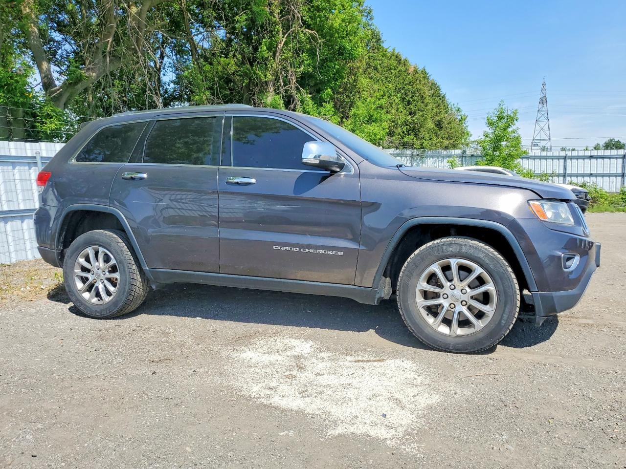 2014 Jeep Grand Cherokee Limited Серый vin: 1C4RJFBG0EC152710