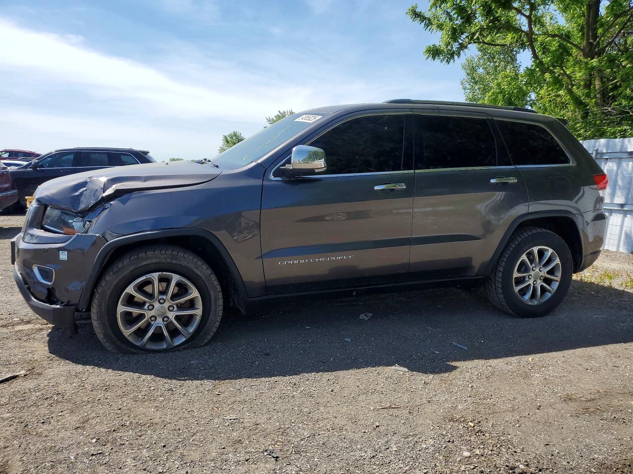 2014 Jeep Grand Cherokee Limited Gray vin: 1C4RJFBG0EC152710