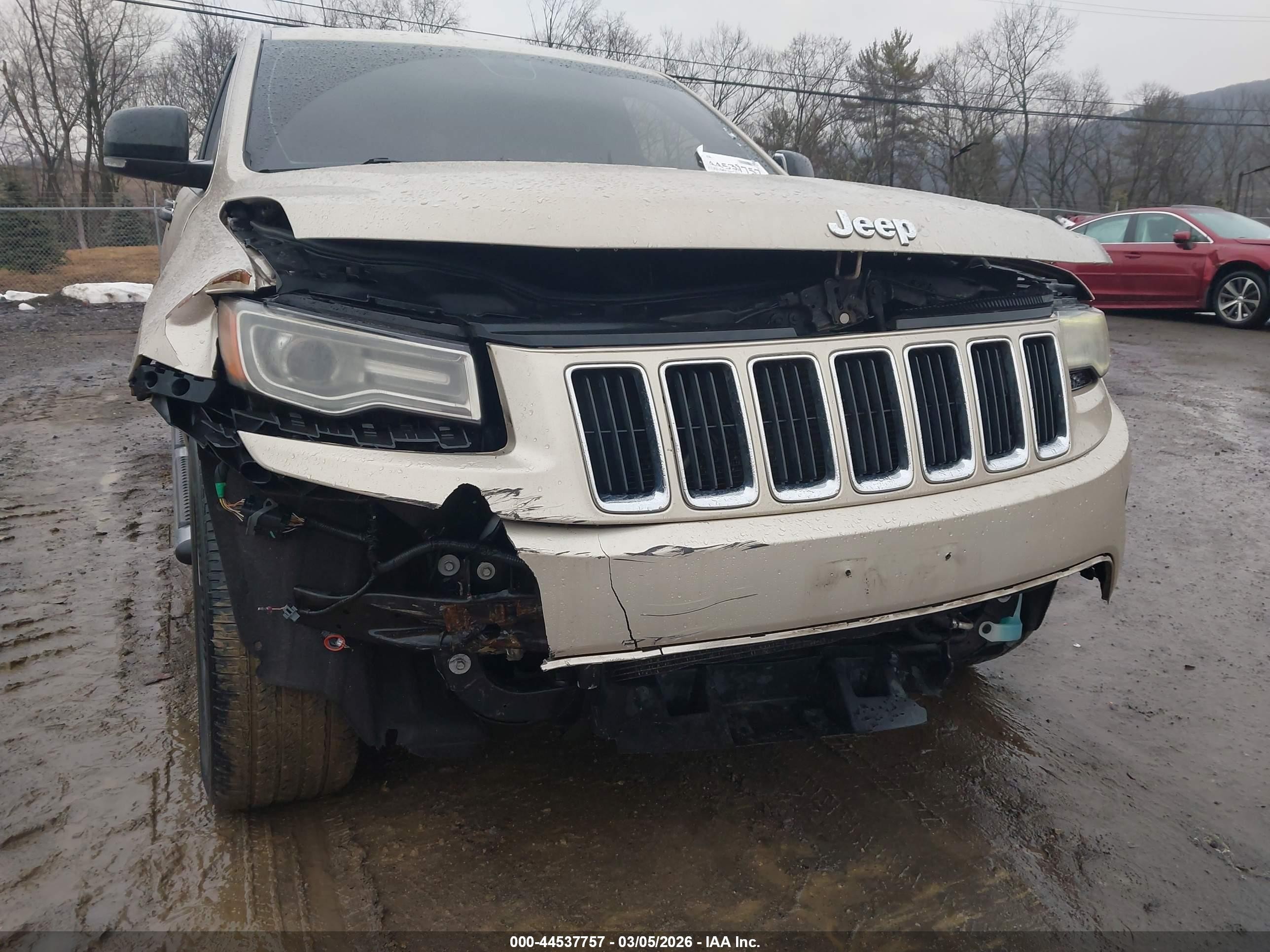 2014 Jeep Grand Cherokee Limited Cream vin: 1C4RJFBG0EC169166