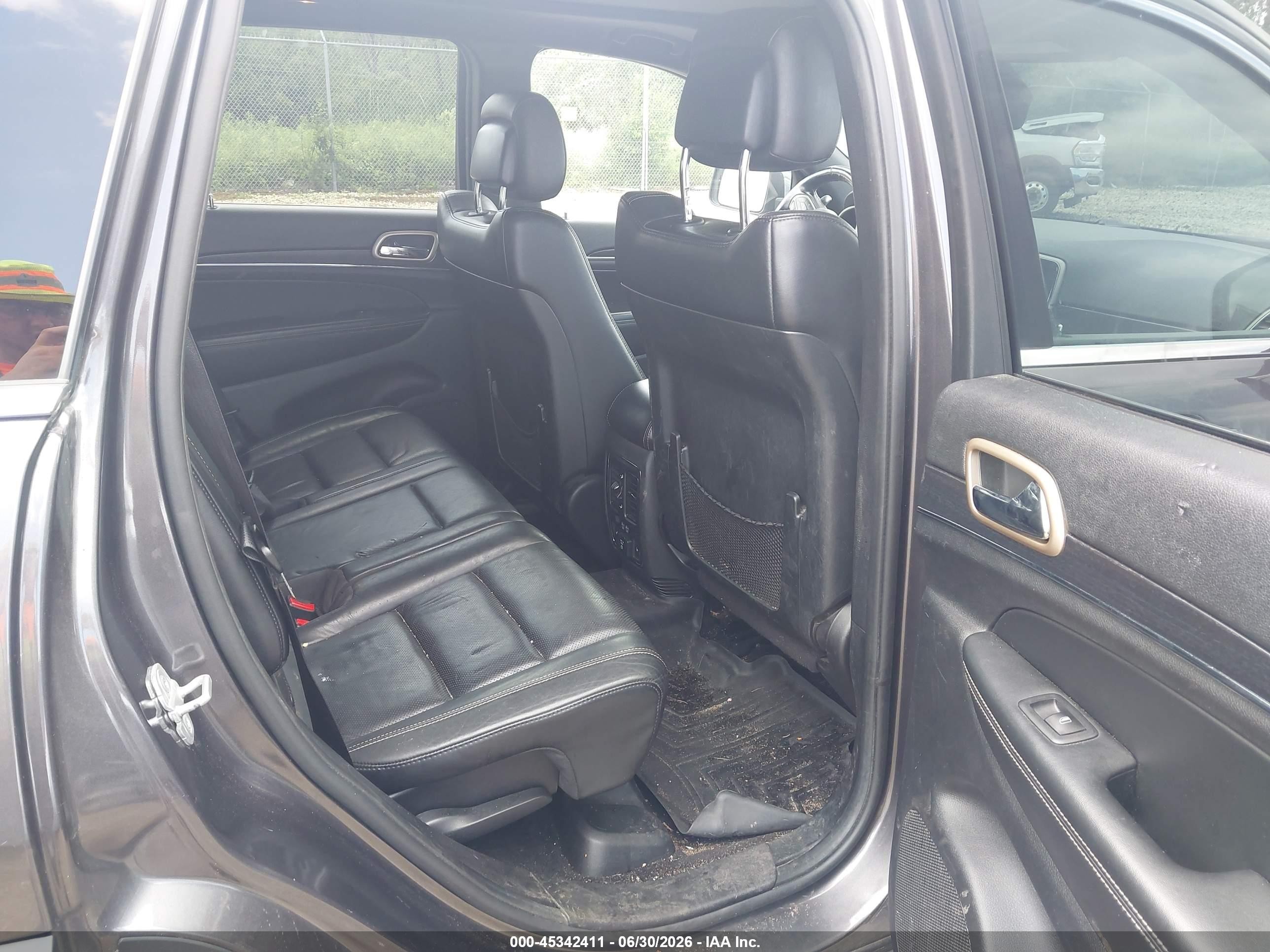 2014 Jeep Grand Cherokee Limited Gray vin: 1C4RJFBG0EC174576