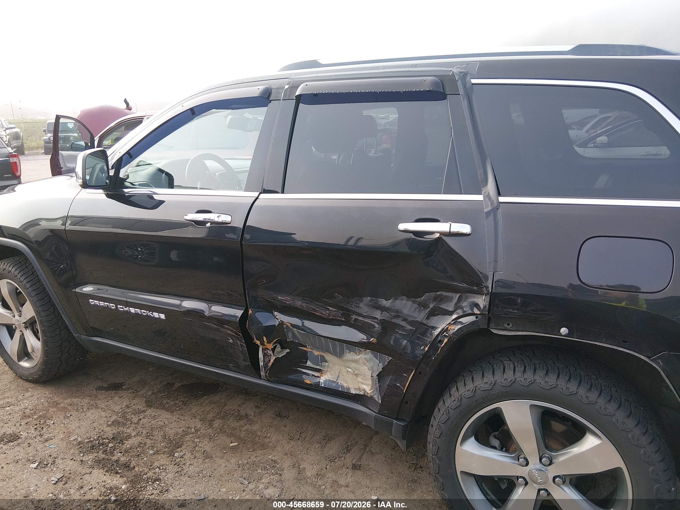 2014 Jeep Grand Cherokee Limited Черный vin: 1C4RJFBG0EC196710