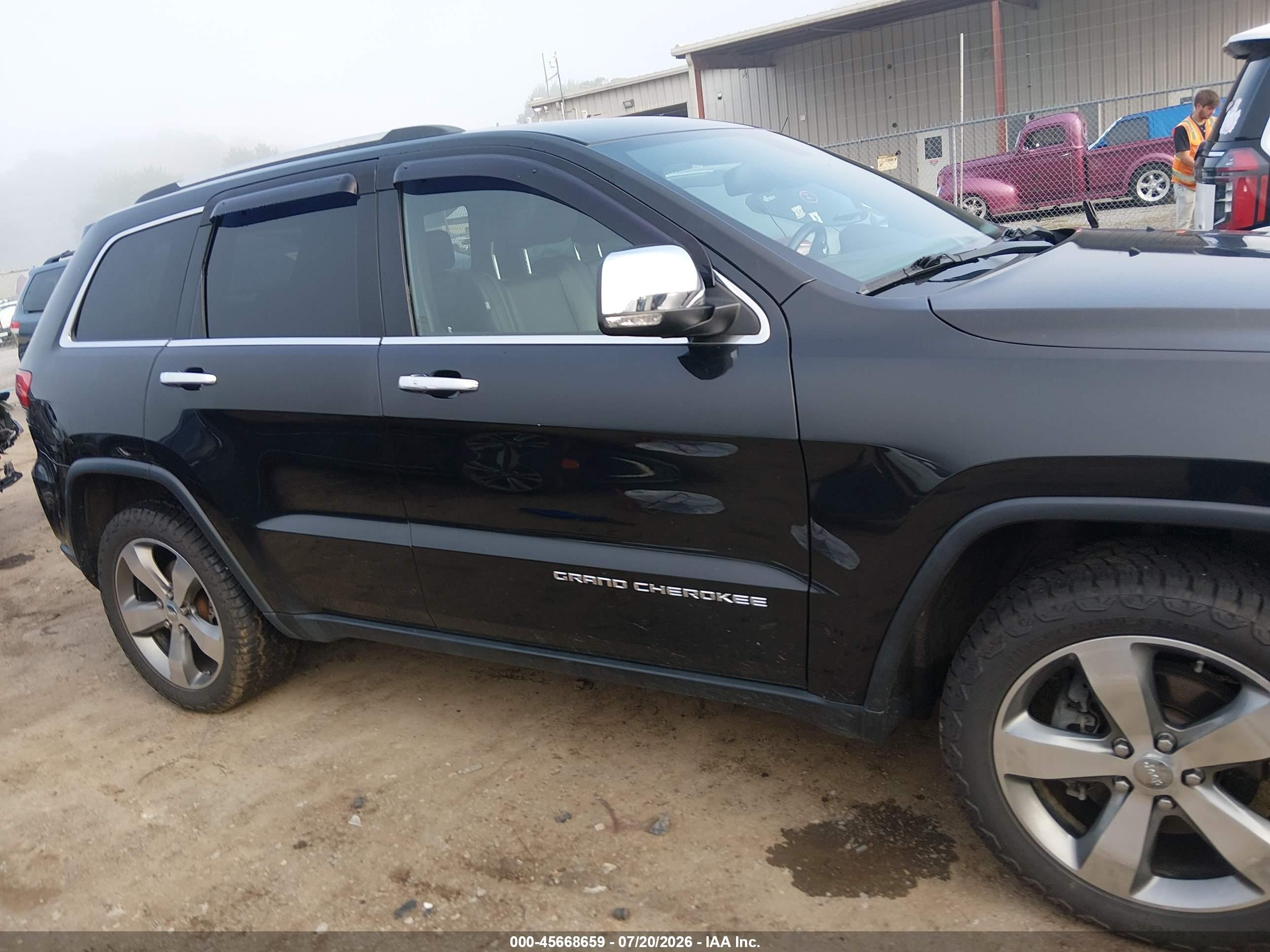 2014 Jeep Grand Cherokee Limited Черный vin: 1C4RJFBG0EC196710