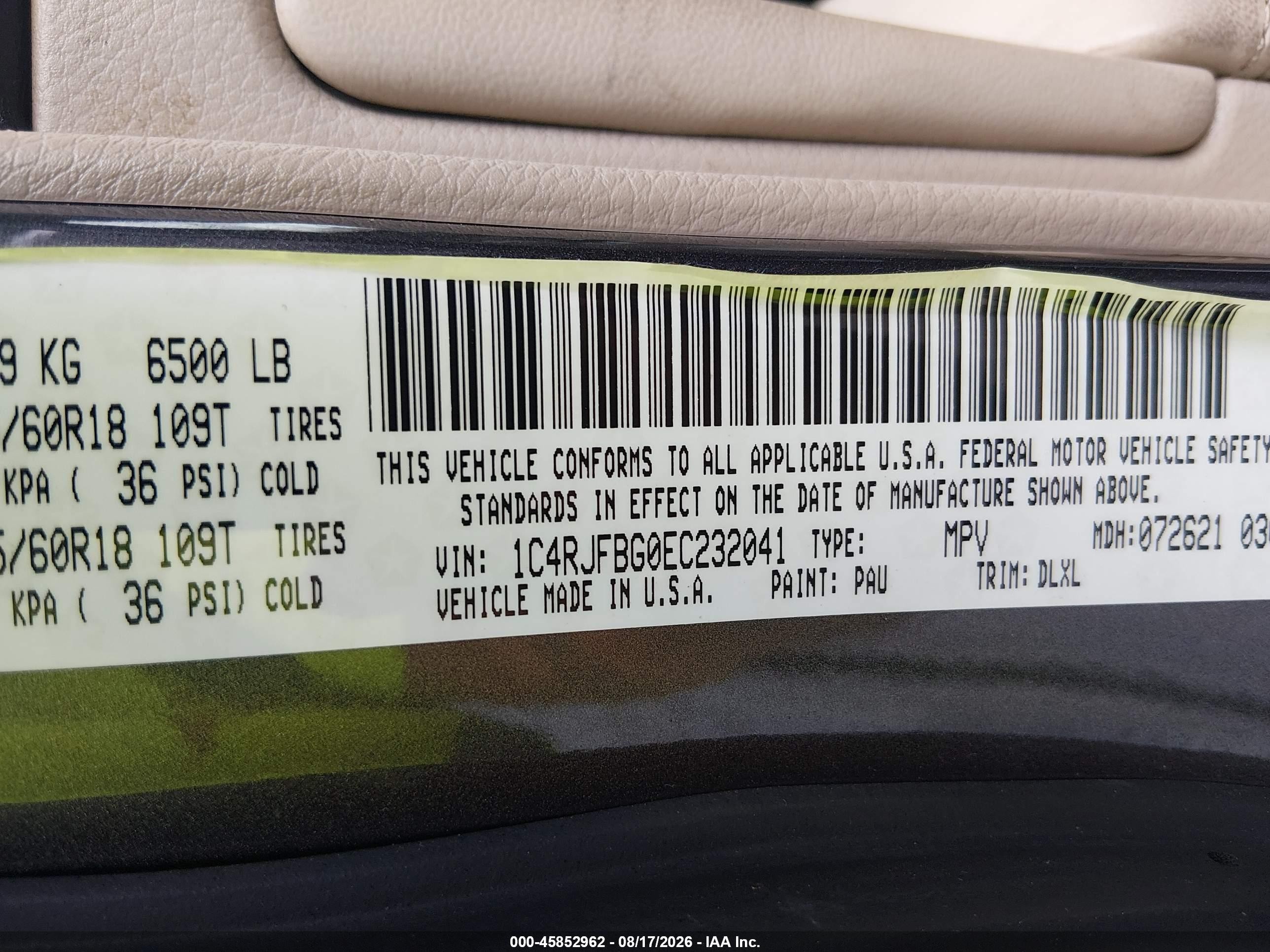 2014 Jeep Grand Cherokee Limited Gray vin: 1C4RJFBG0EC232041