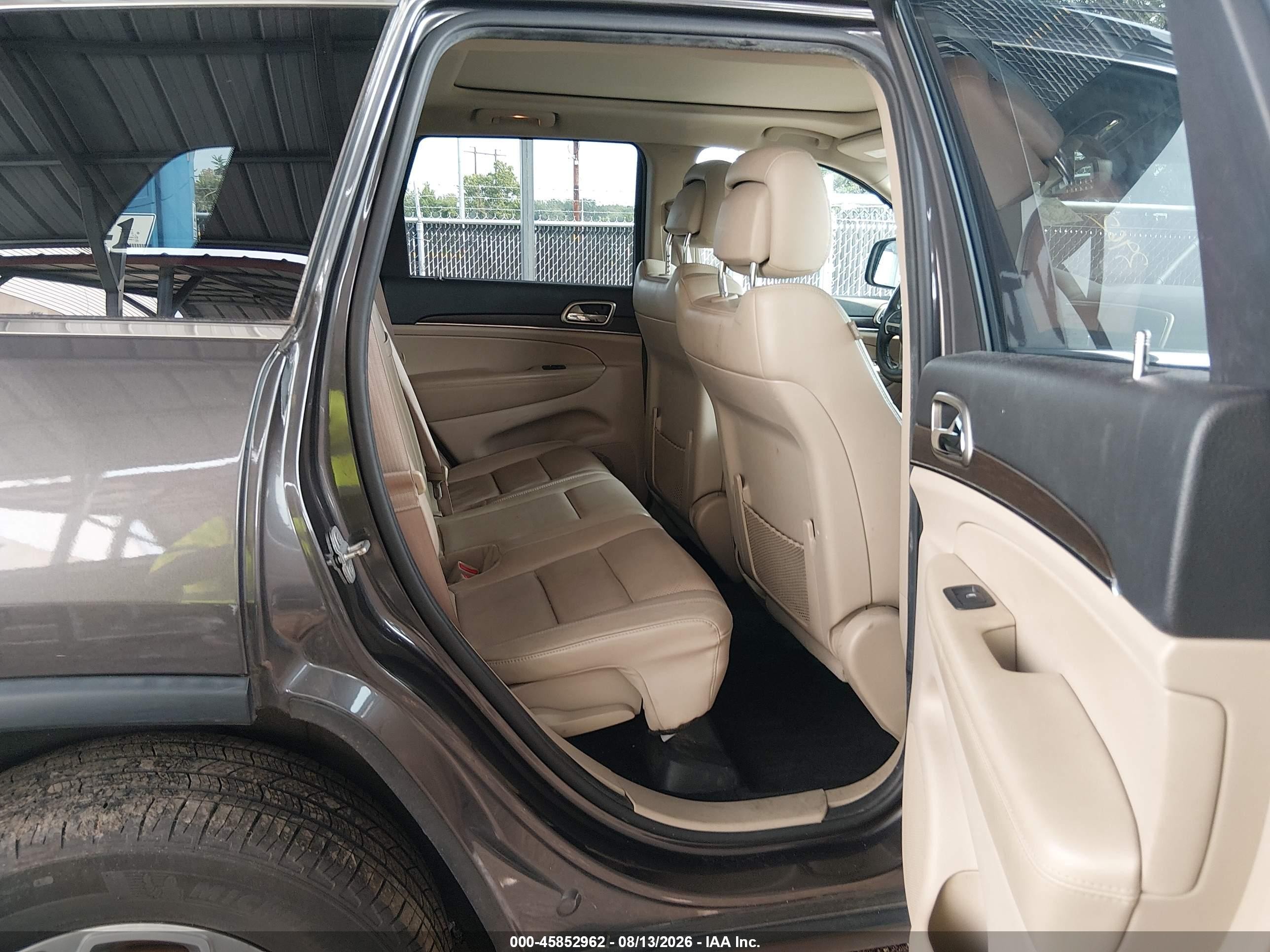 2014 Jeep Grand Cherokee Limited Gray vin: 1C4RJFBG0EC232041