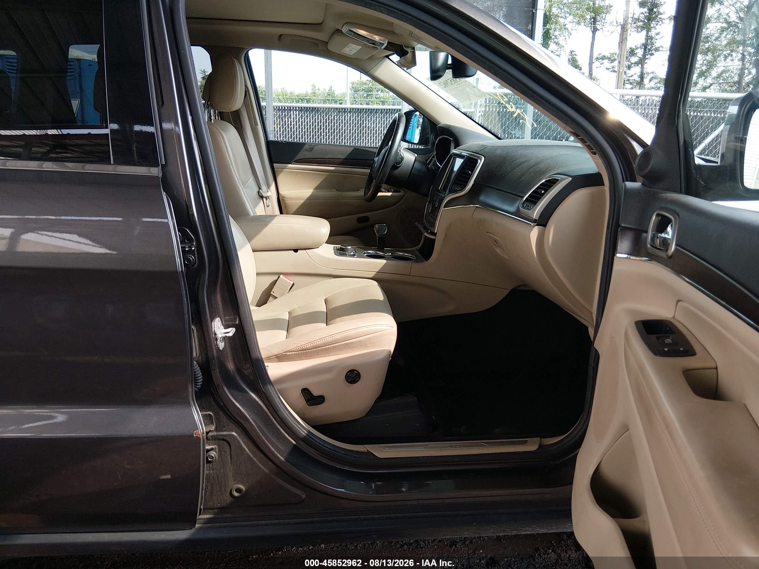2014 Jeep Grand Cherokee Limited Gray vin: 1C4RJFBG0EC232041