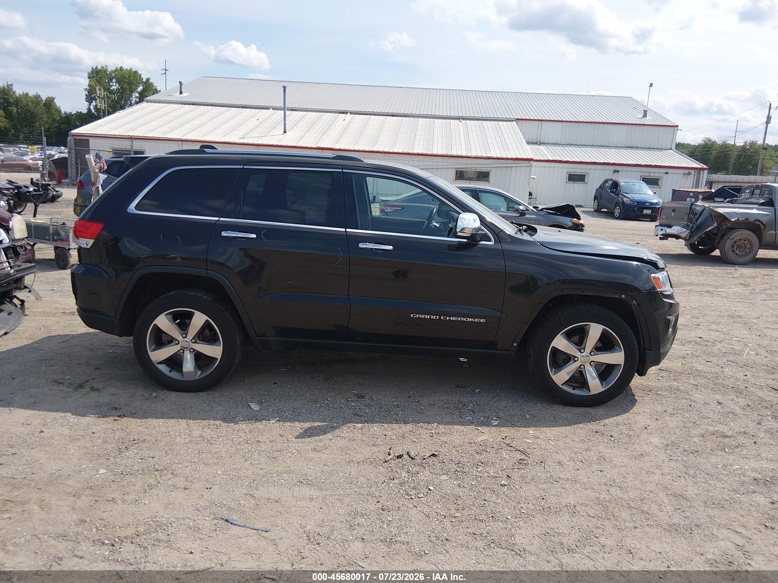 2014 Jeep Grand Cherokee Limited Black vin: 1C4RJFBG0EC236641