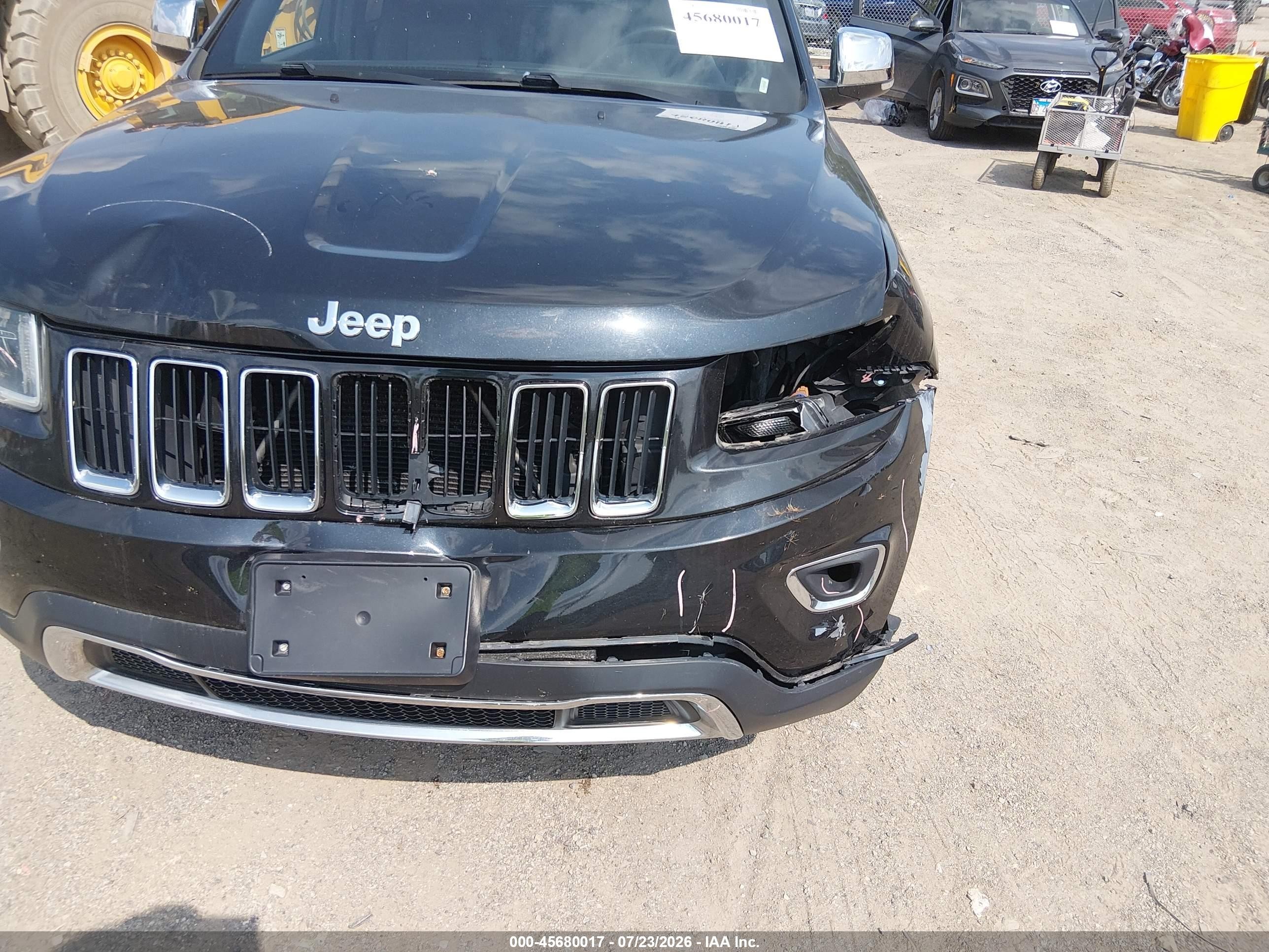 2014 Jeep Grand Cherokee Limited Black vin: 1C4RJFBG0EC236641