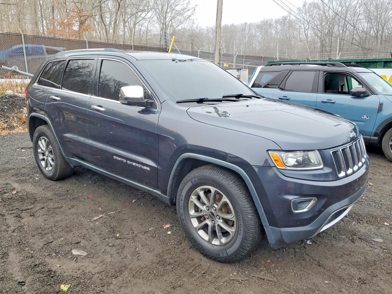 2014 Jeep Grand Cherokee Limited Gray vin: 1C4RJFBG0EC245338
