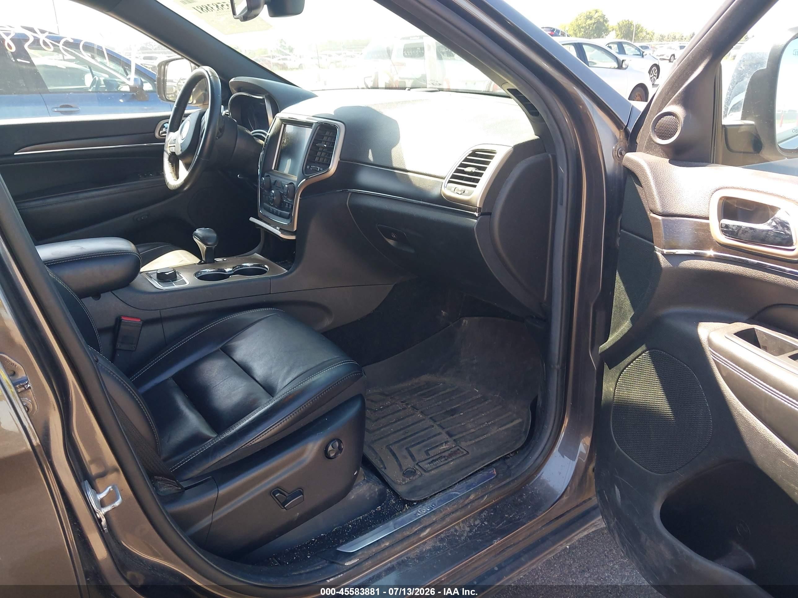 2014 Jeep Grand Cherokee Limited Gray vin: 1C4RJFBG0EC246439