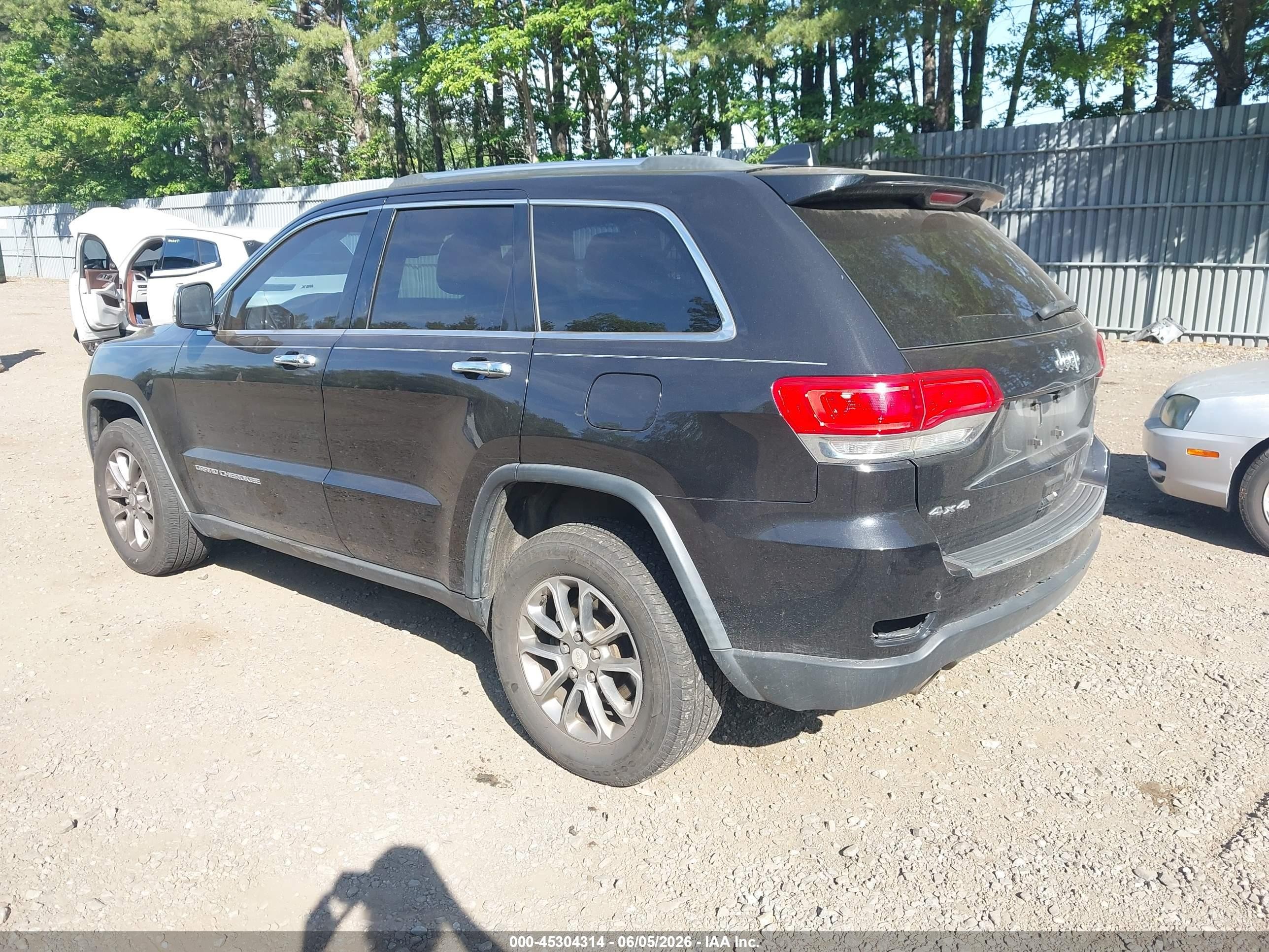 2014 Jeep Grand Cherokee Limited Черный vin: 1C4RJFBG0EC247557