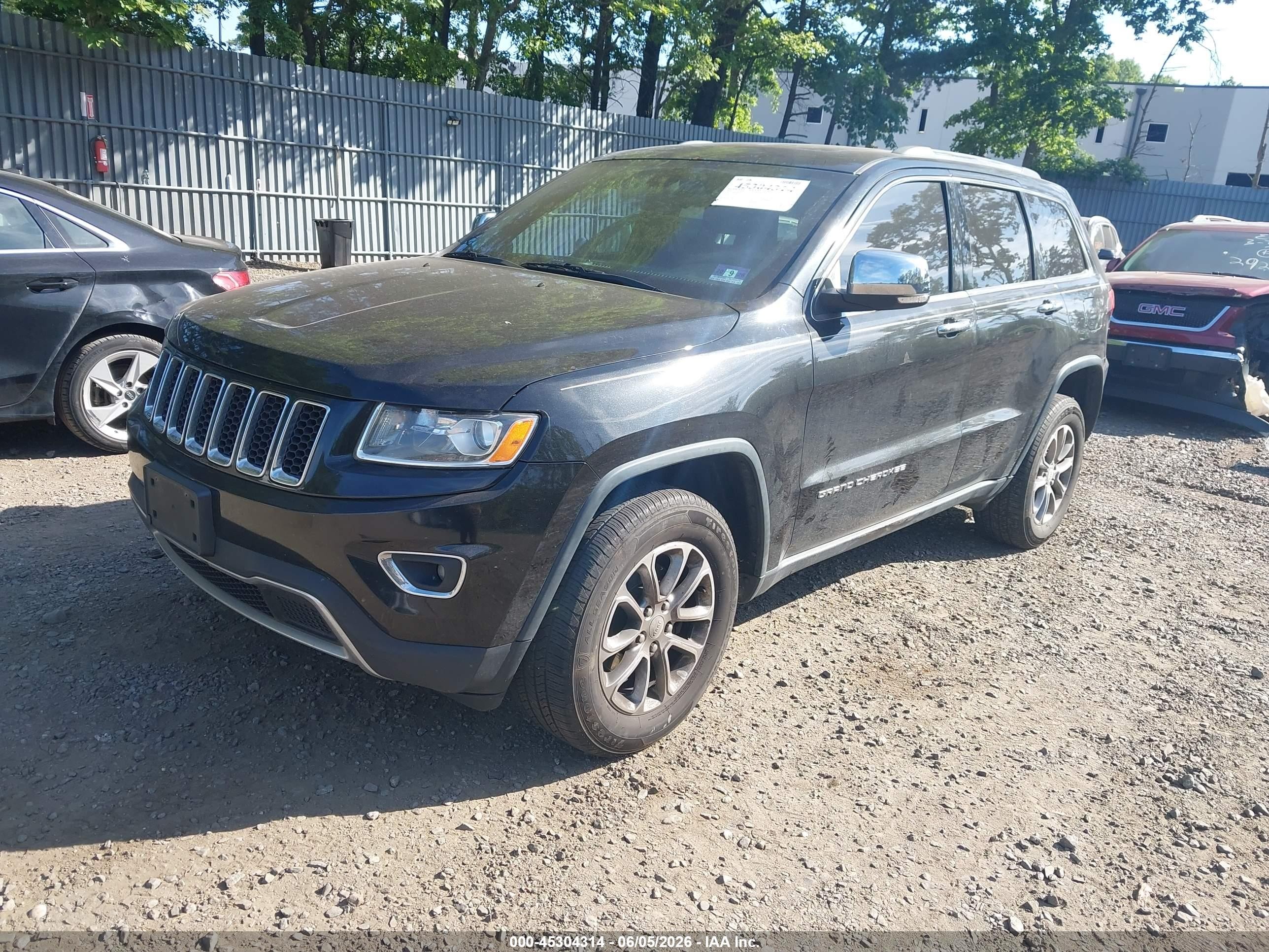 2014 Jeep Grand Cherokee Limited Черный vin: 1C4RJFBG0EC247557