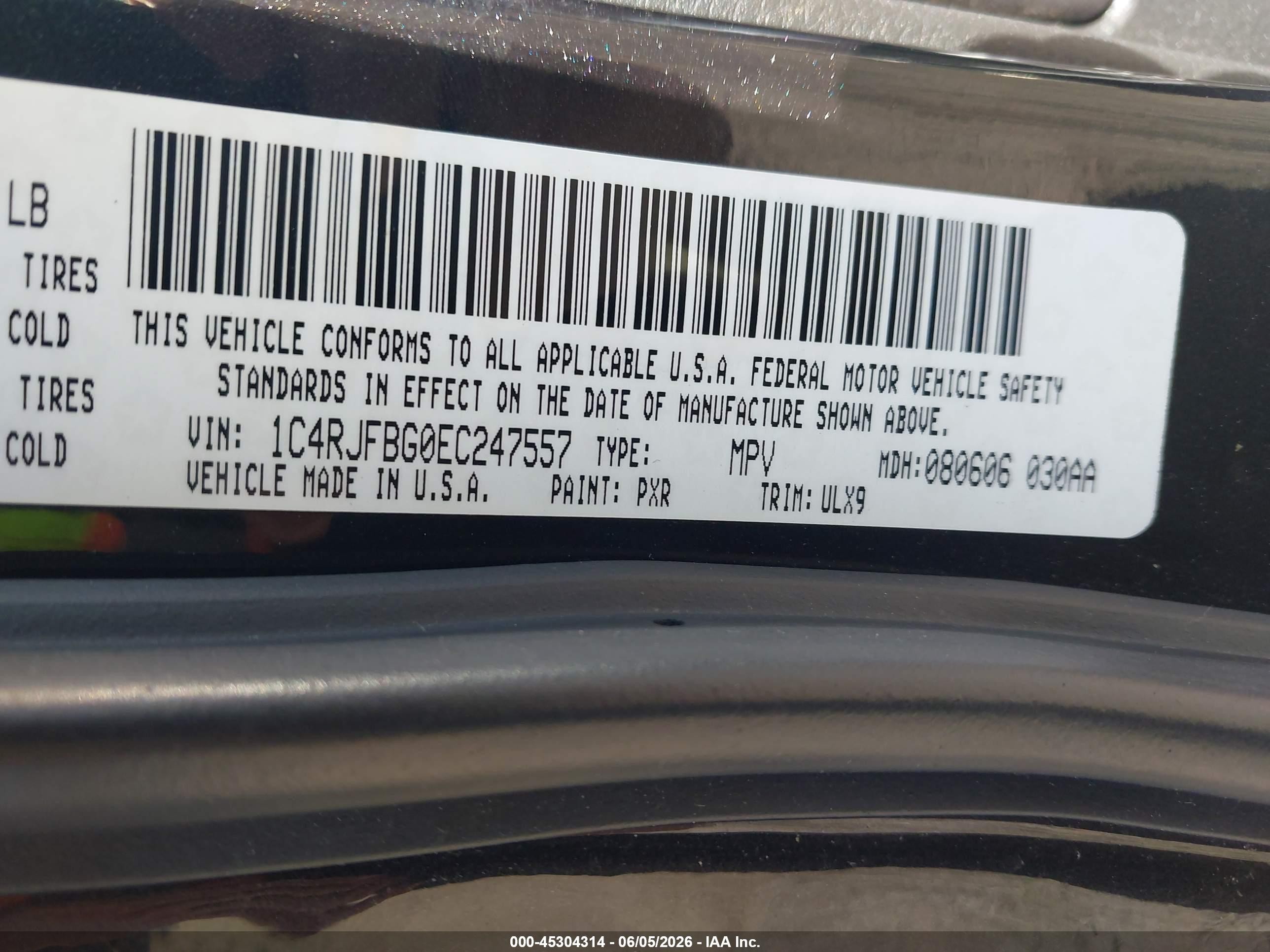 2014 Jeep Grand Cherokee Limited Черный vin: 1C4RJFBG0EC247557