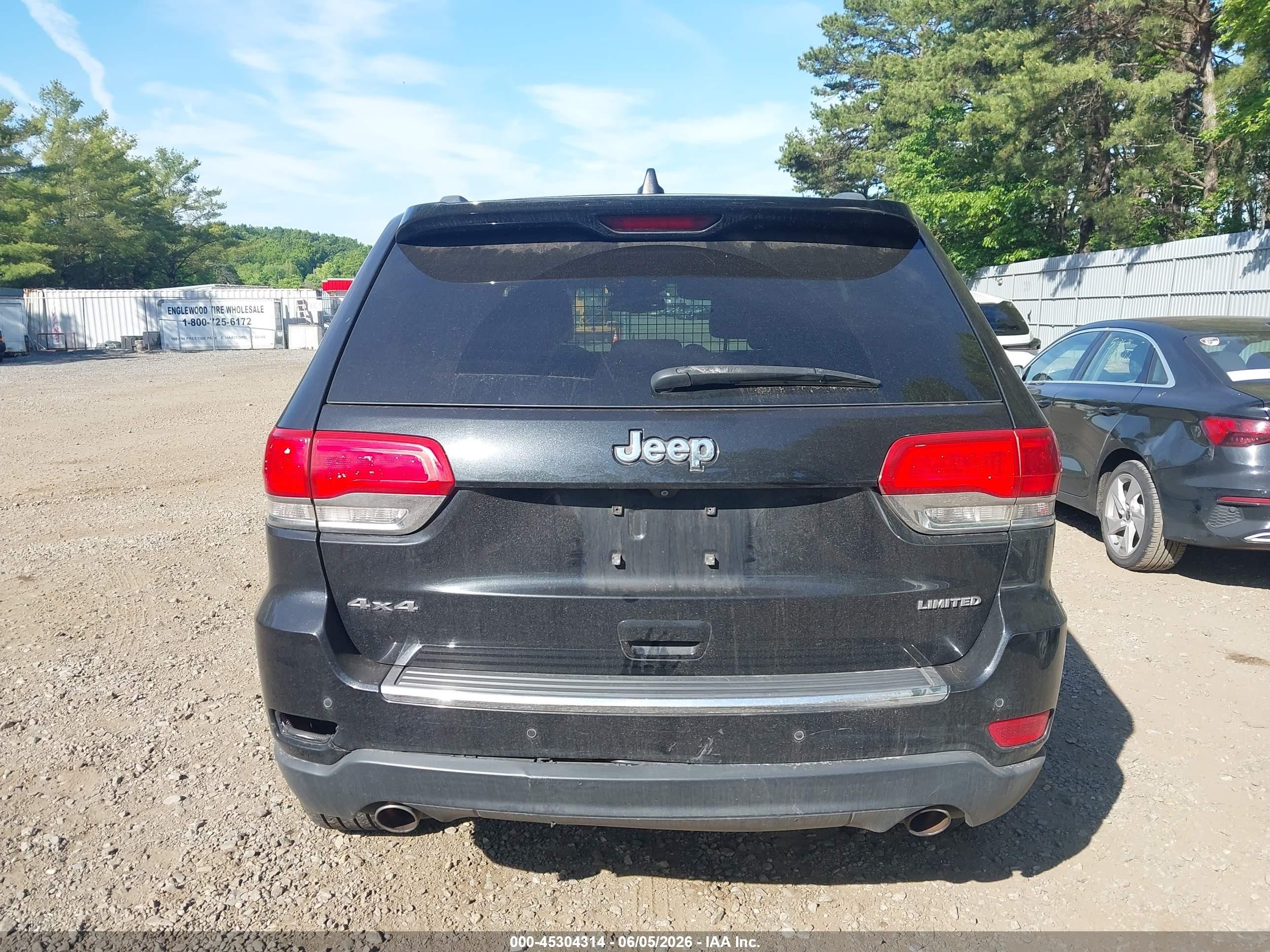 2014 Jeep Grand Cherokee Limited Черный vin: 1C4RJFBG0EC247557