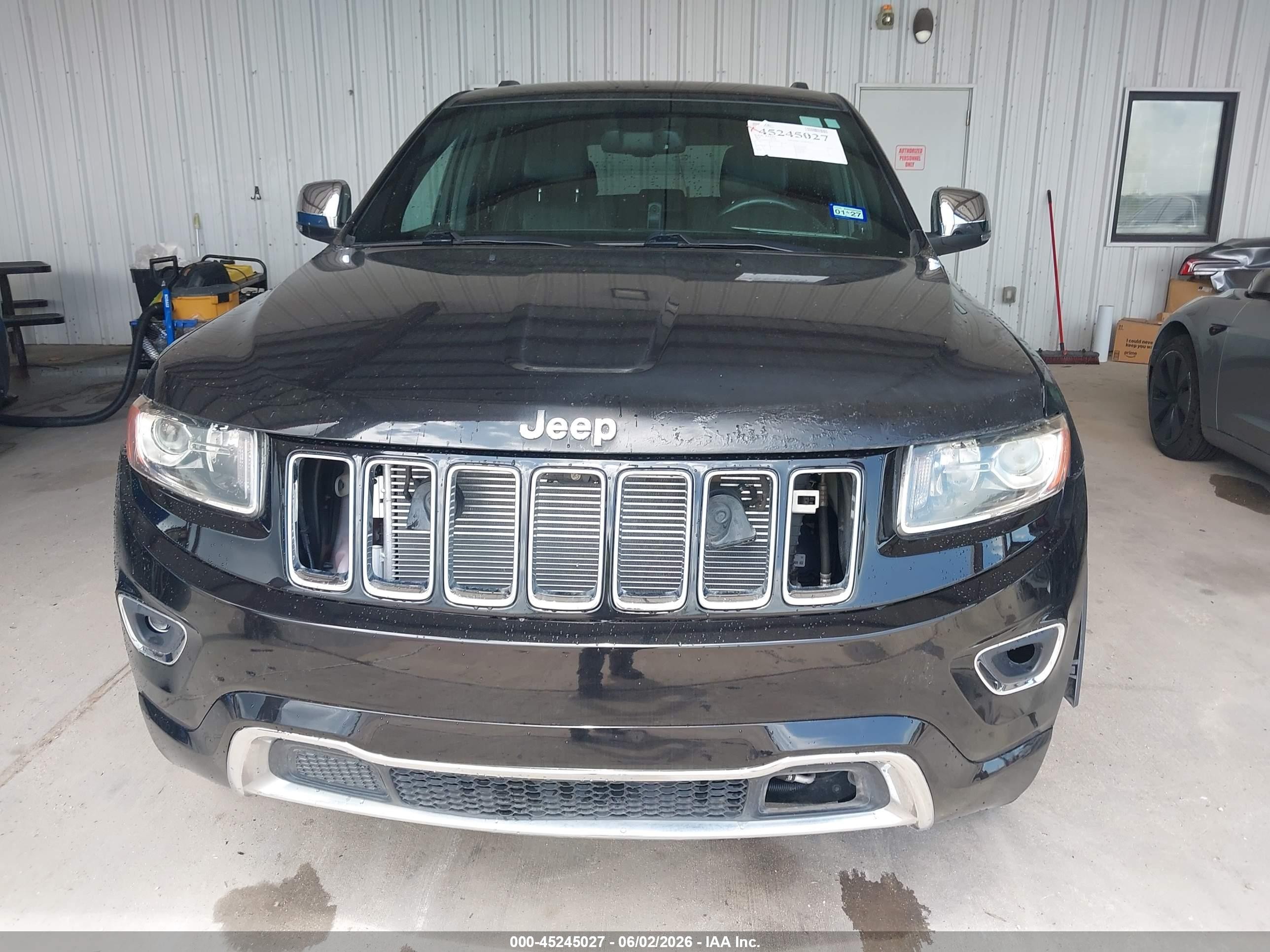 2014 Jeep Grand Cherokee Limited Black vin: 1C4RJFBG0EC268585