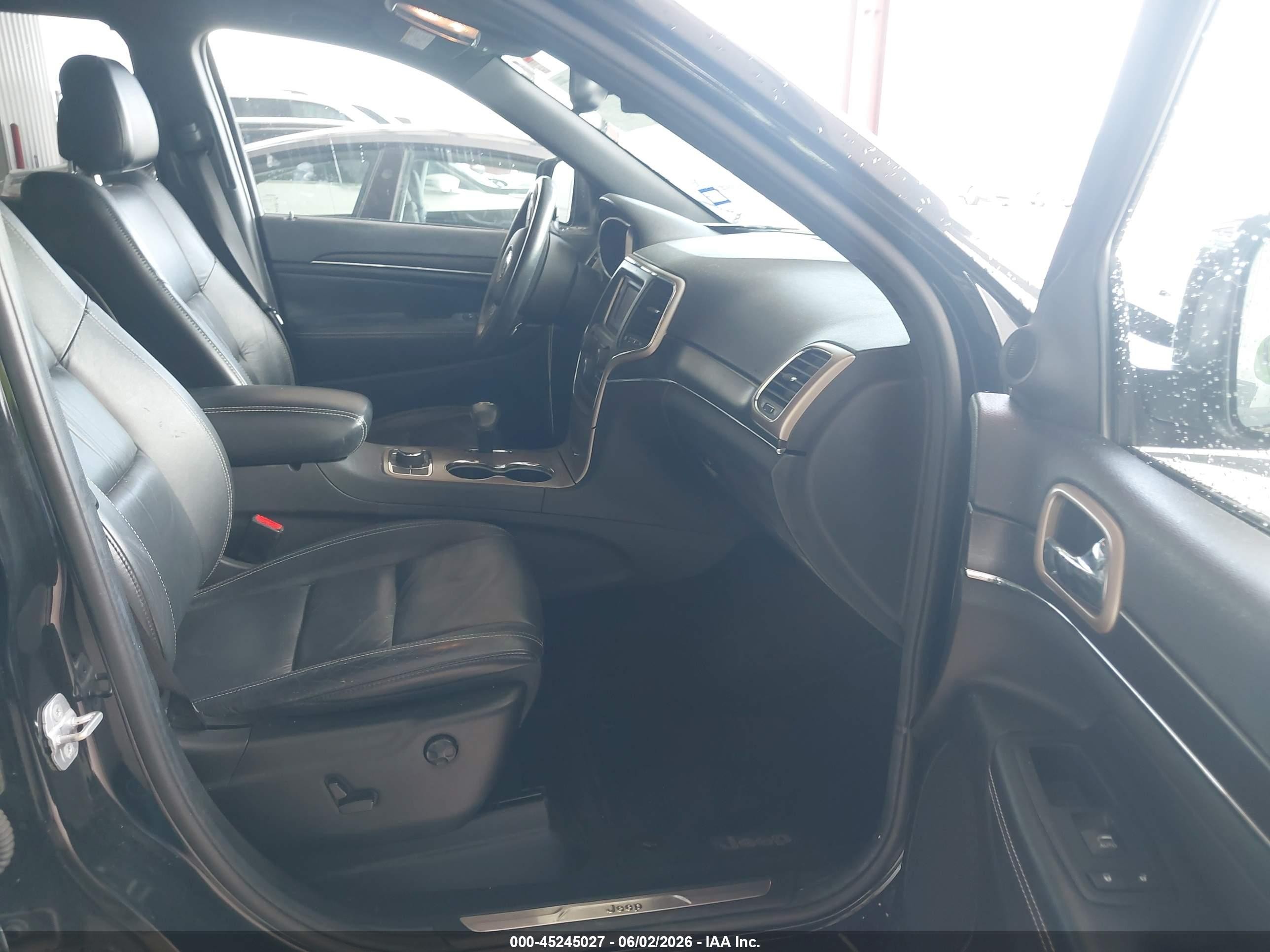 2014 Jeep Grand Cherokee Limited Black vin: 1C4RJFBG0EC268585