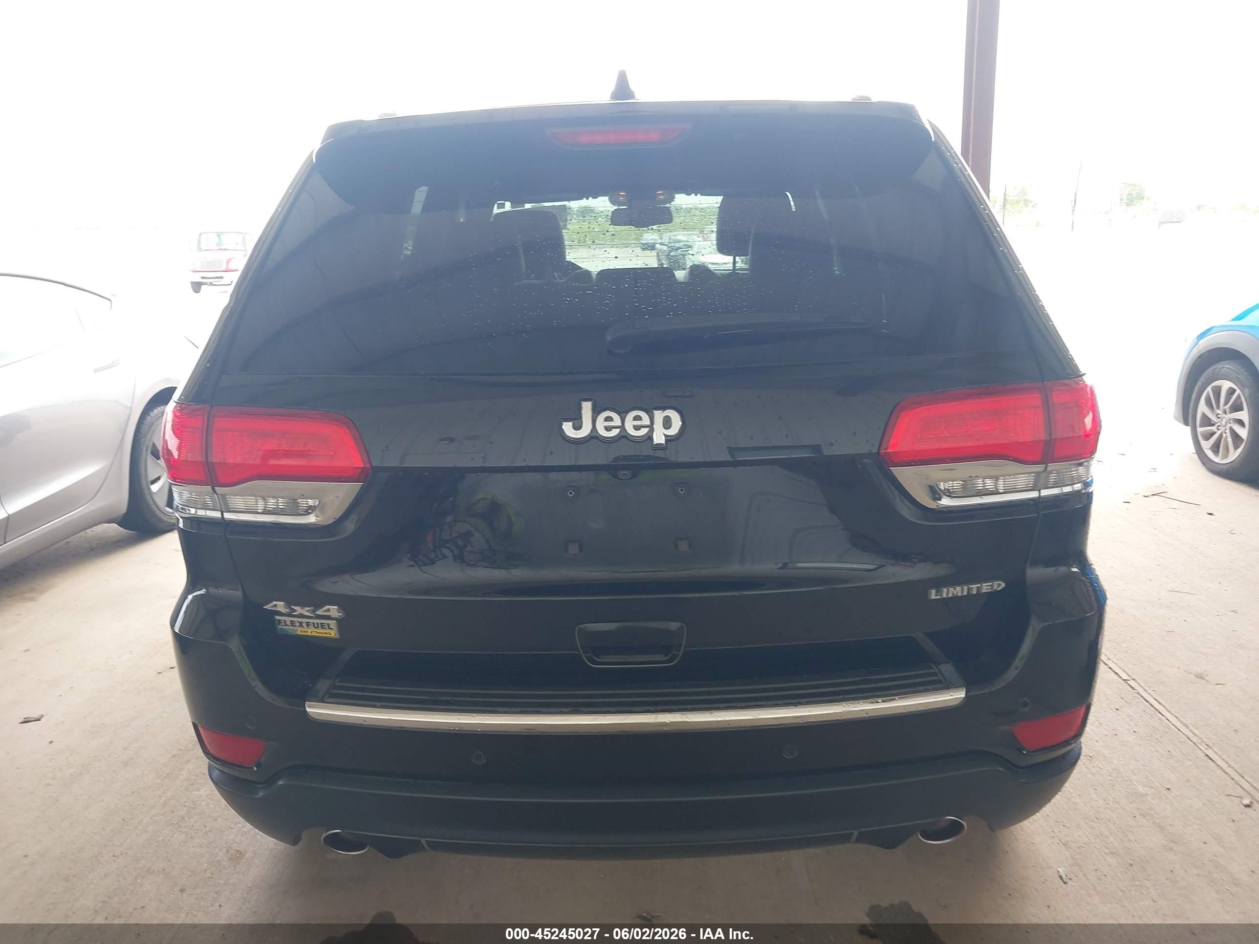 2014 Jeep Grand Cherokee Limited Black vin: 1C4RJFBG0EC268585