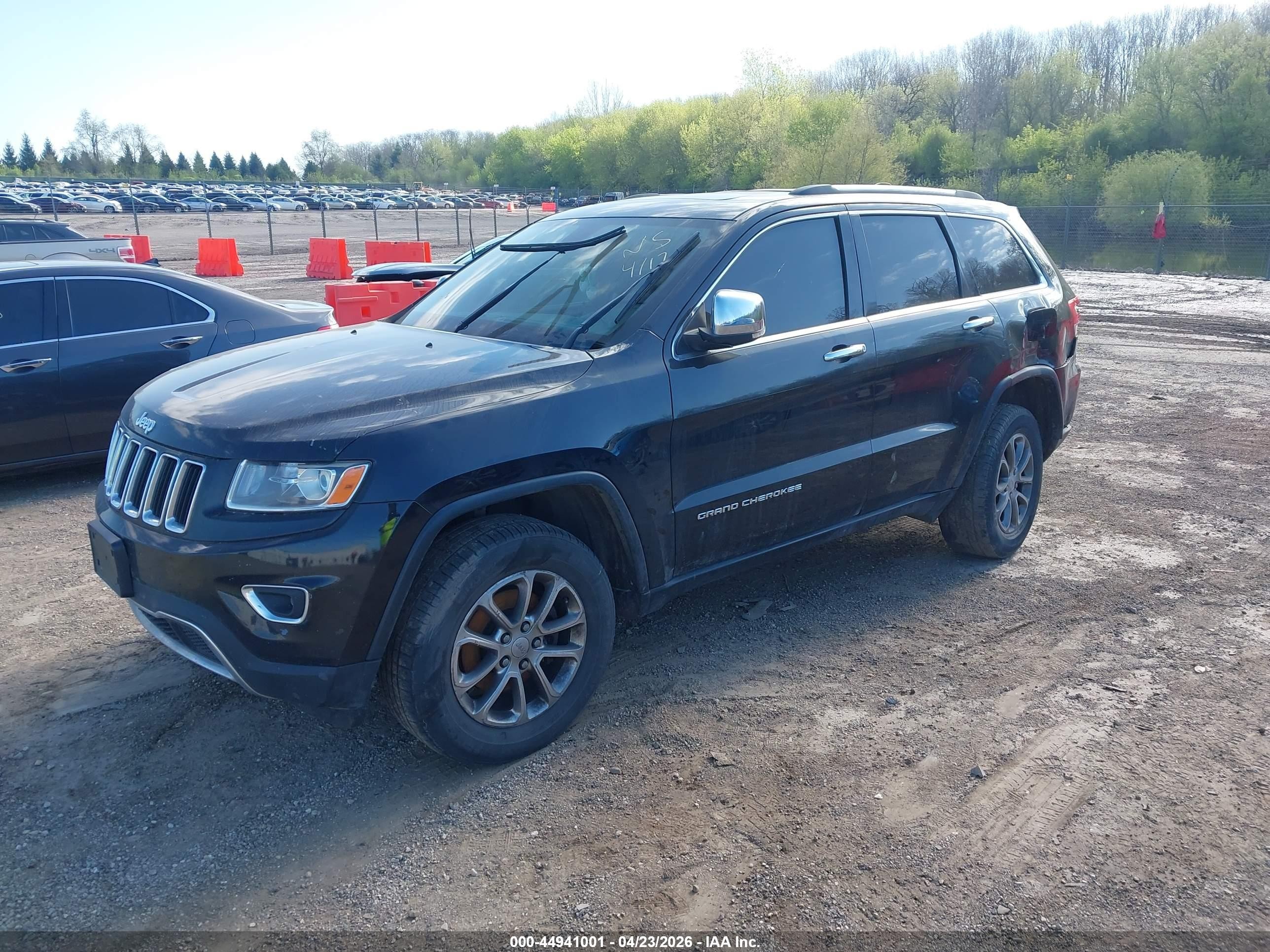 2014 Jeep Grand Cherokee Limited Black vin: 1C4RJFBG0EC294846
