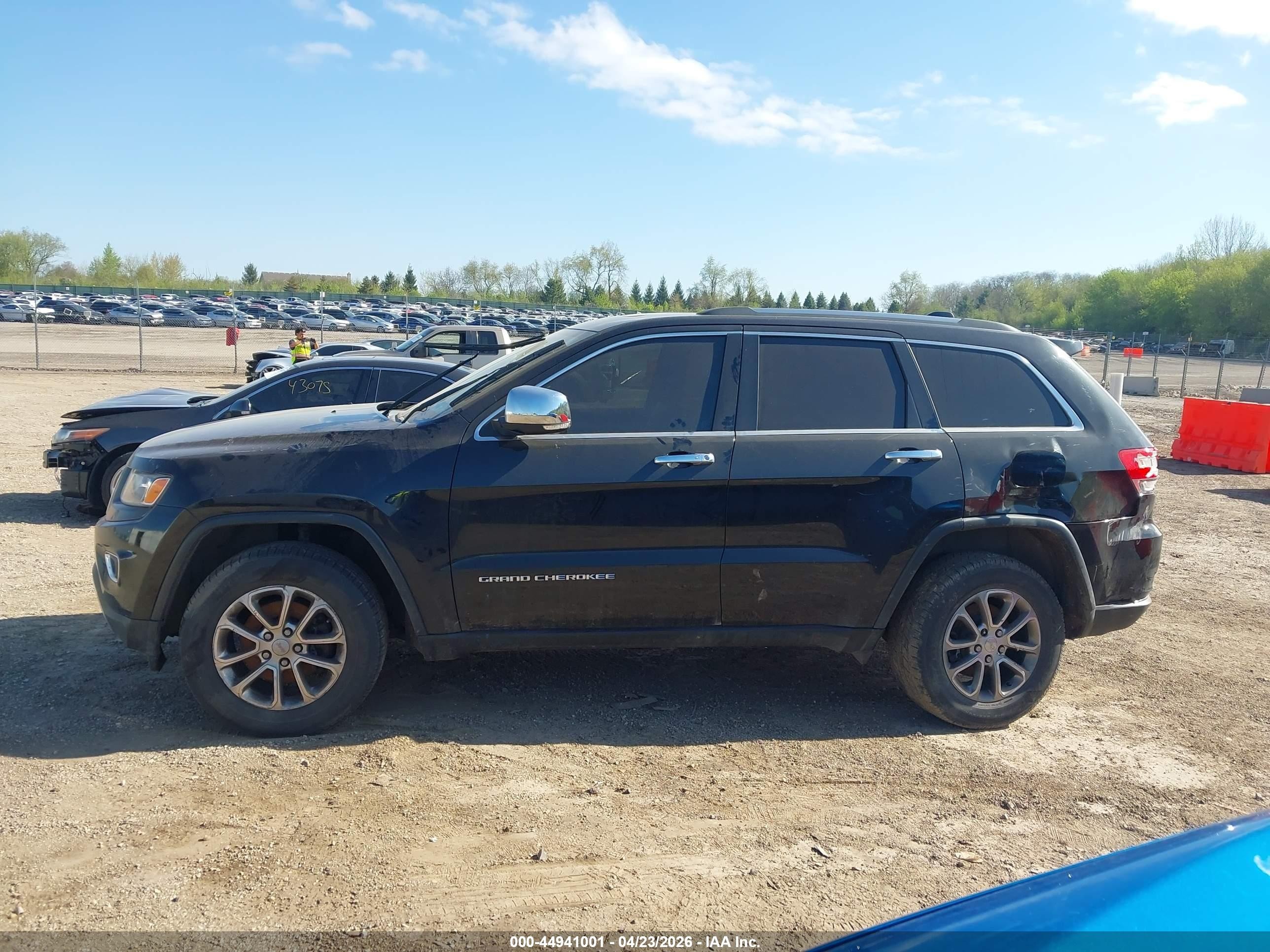 2014 Jeep Grand Cherokee Limited Black vin: 1C4RJFBG0EC294846
