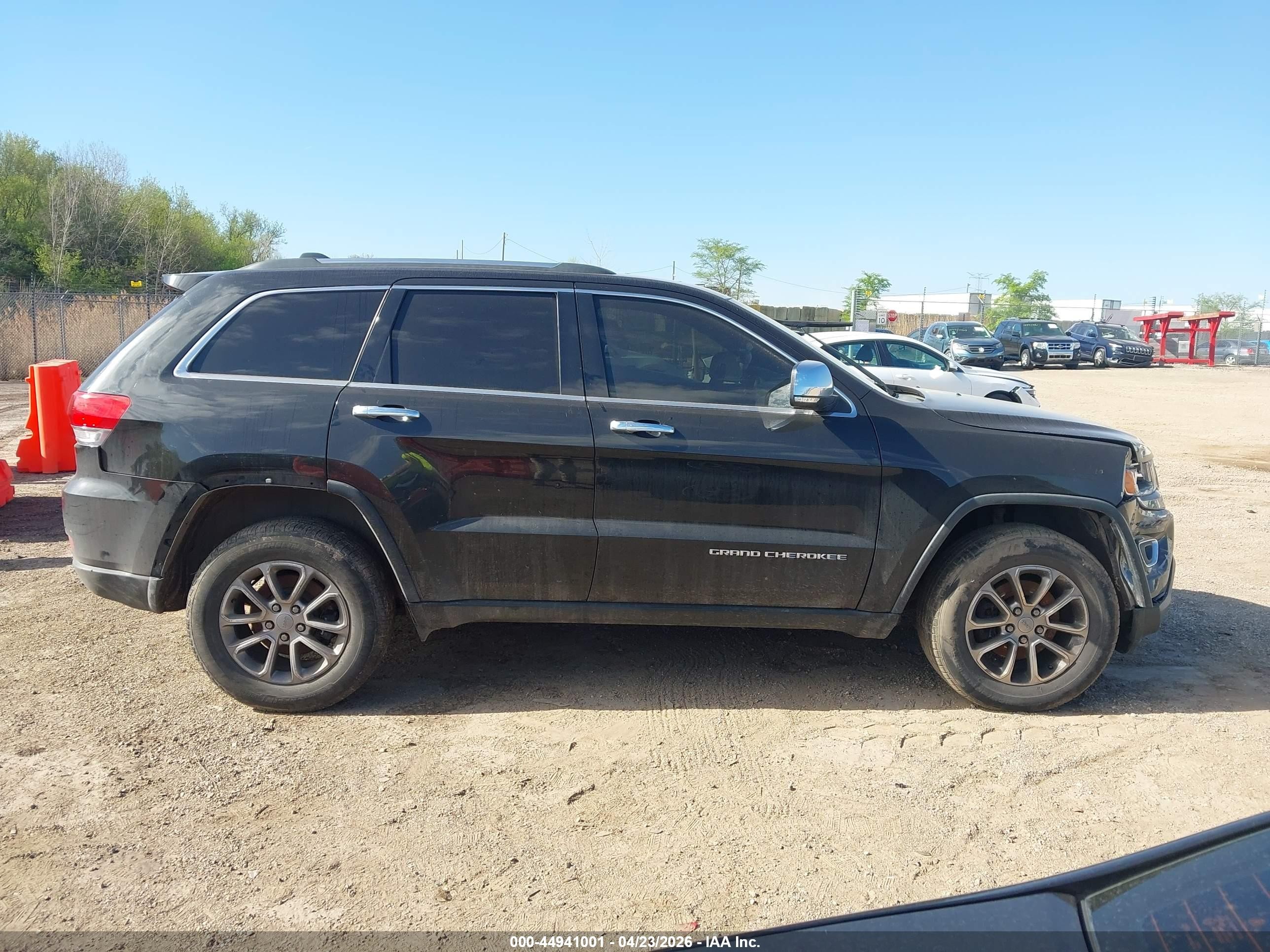 2014 Jeep Grand Cherokee Limited Black vin: 1C4RJFBG0EC294846