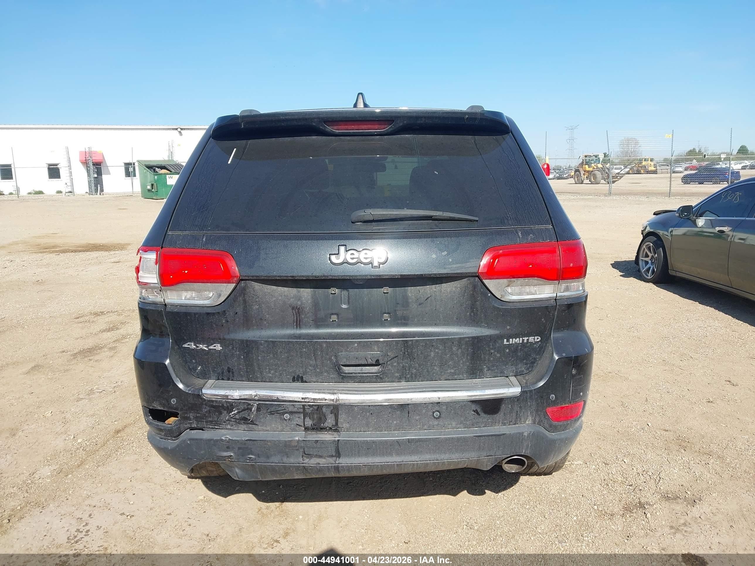 2014 Jeep Grand Cherokee Limited Black vin: 1C4RJFBG0EC294846