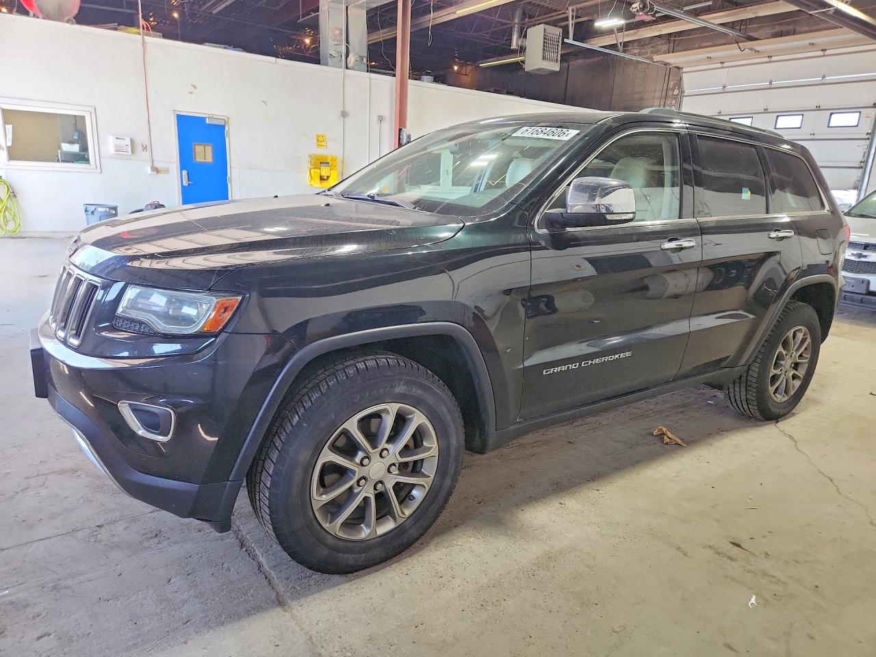2014 Jeep Grand Cherokee Limited Black vin: 1C4RJFBG0EC297617