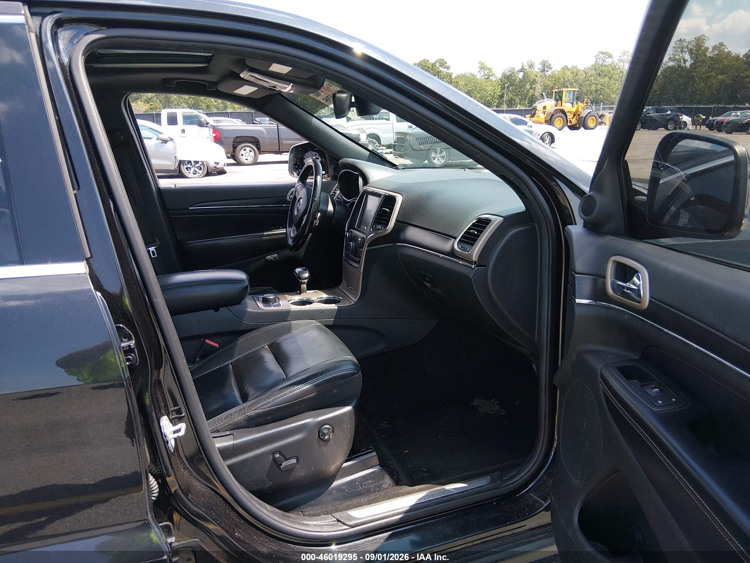 2014 Jeep Grand Cherokee Limited Black vin: 1C4RJFBG0EC298752