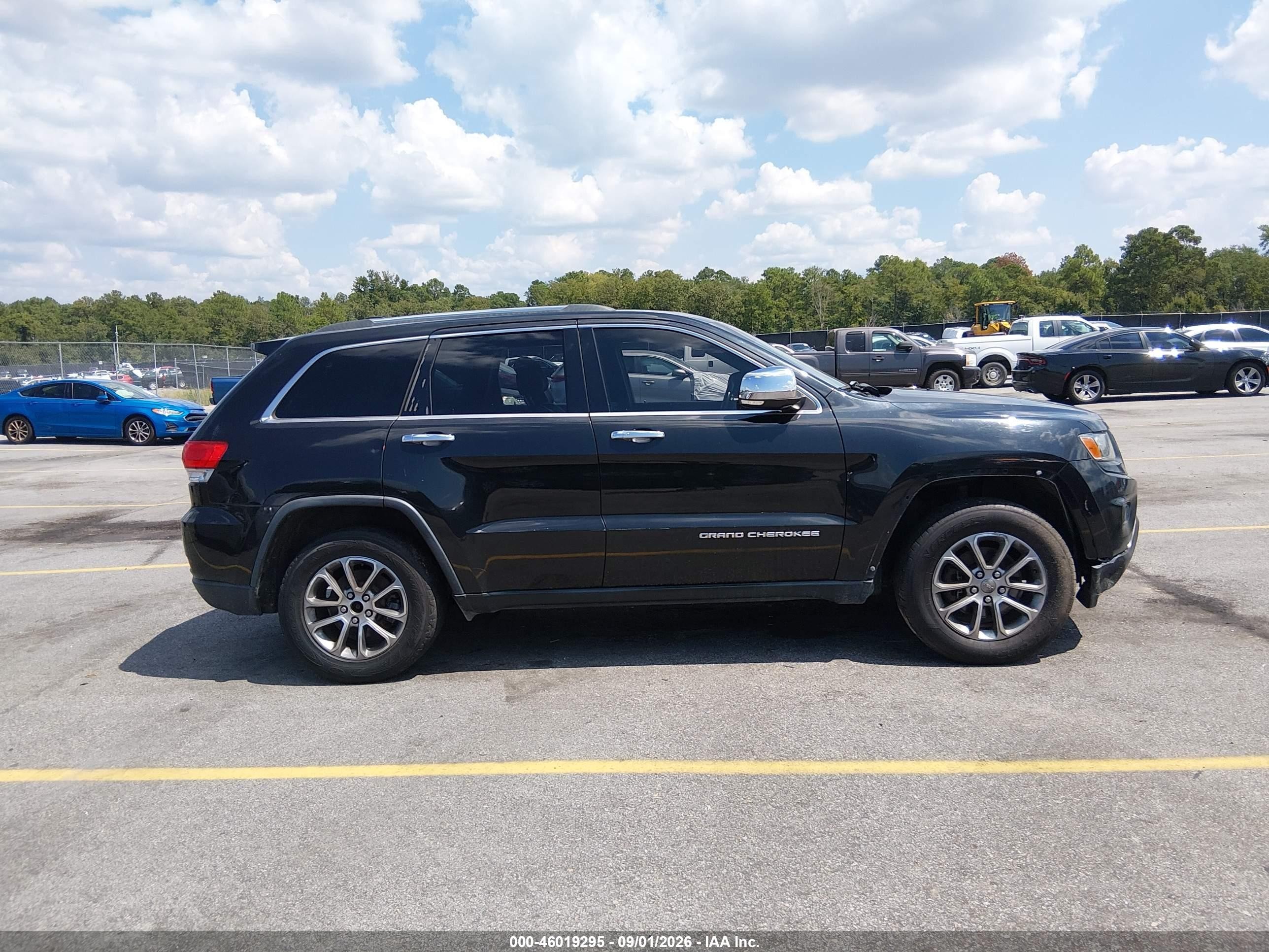 2014 Jeep Grand Cherokee Limited Black vin: 1C4RJFBG0EC298752
