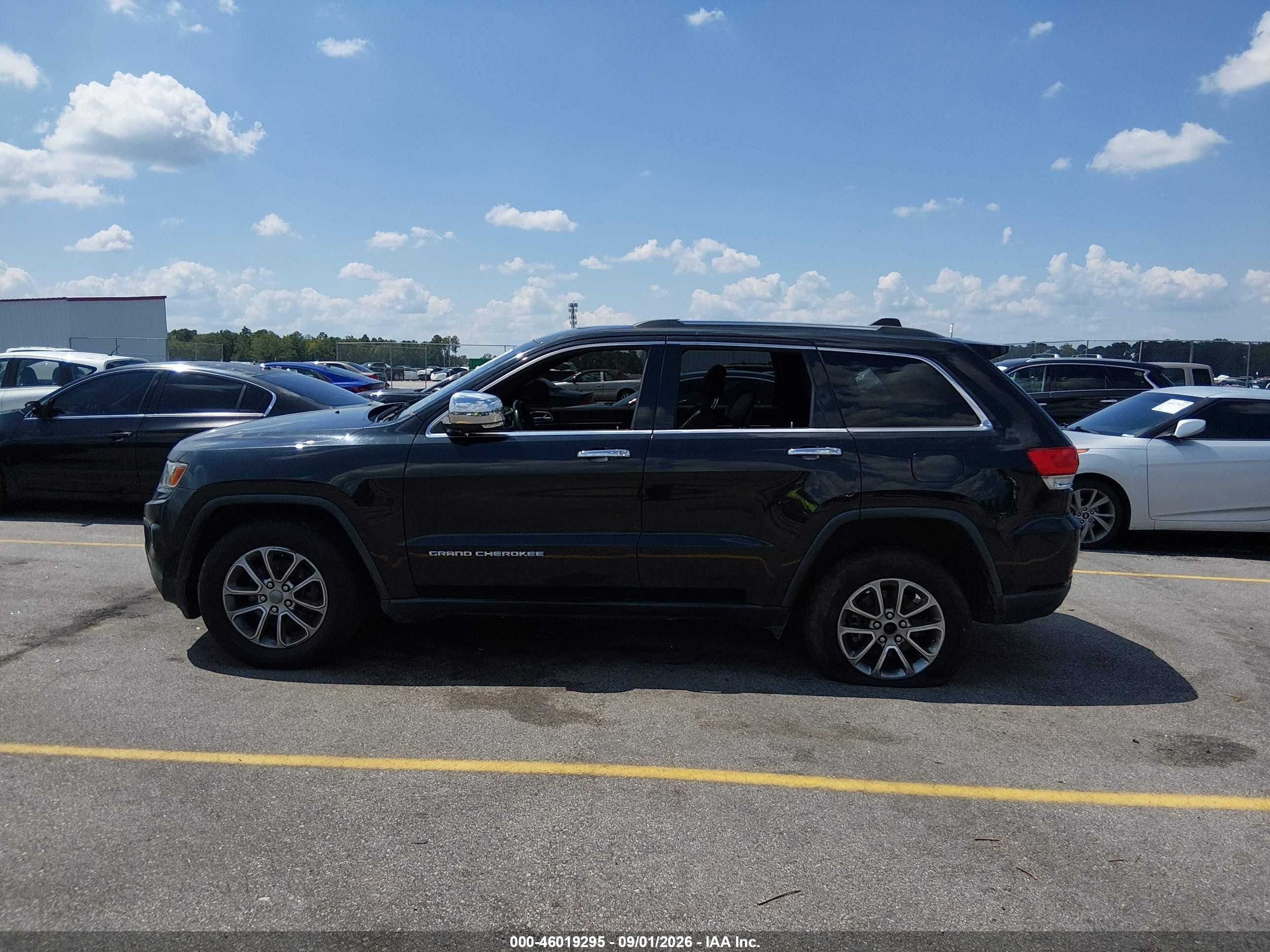 2014 Jeep Grand Cherokee Limited Black vin: 1C4RJFBG0EC298752