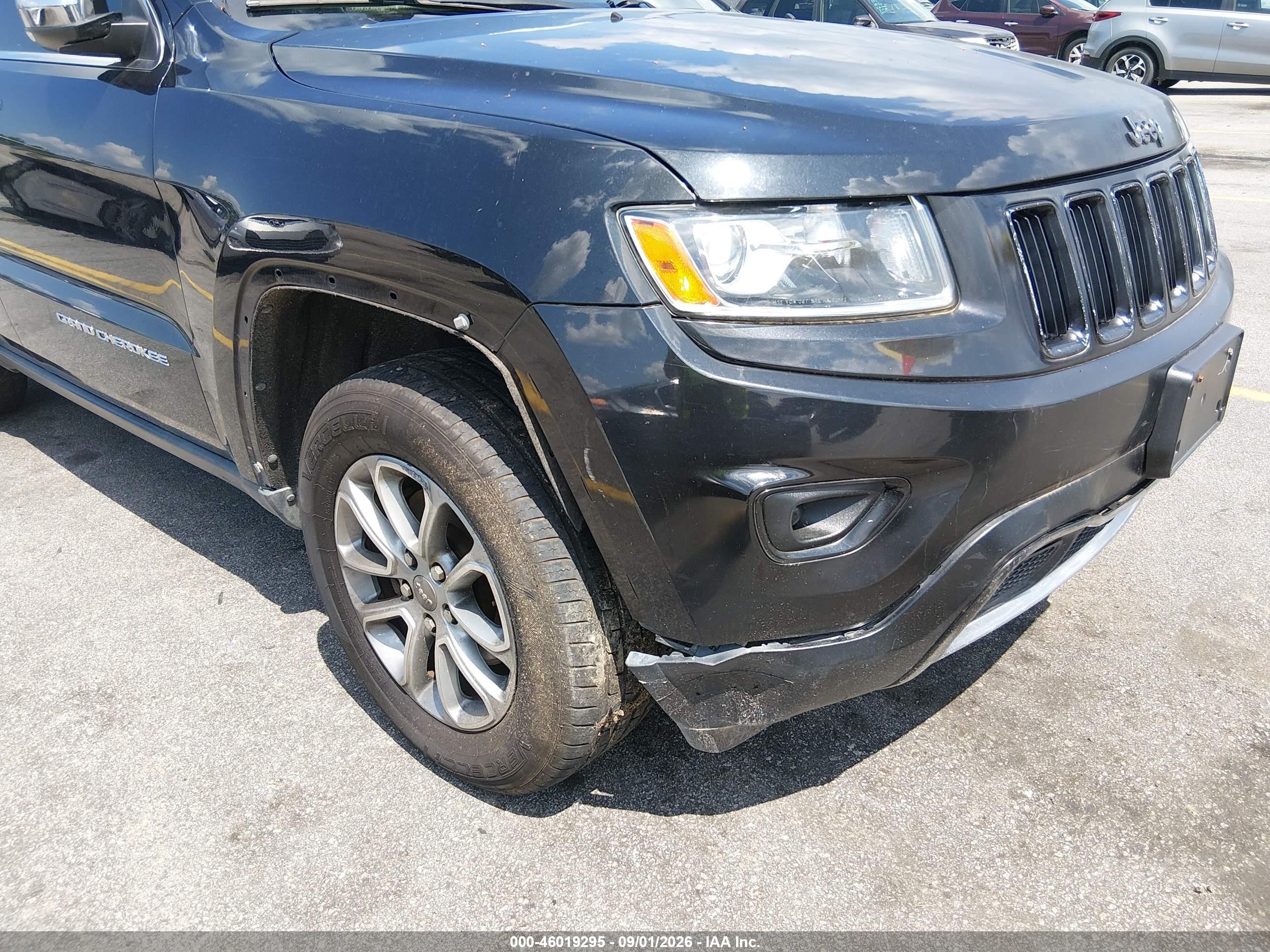 2014 Jeep Grand Cherokee Limited Black vin: 1C4RJFBG0EC298752