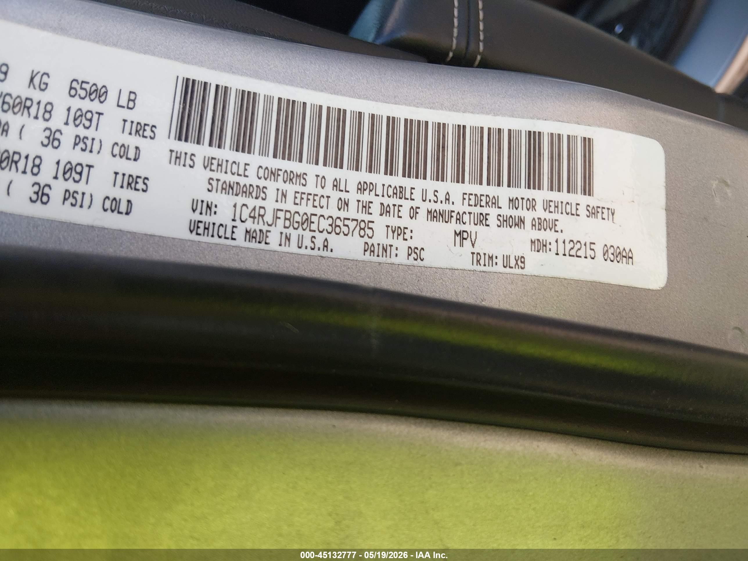 2014 Jeep Grand Cherokee Limited Silver vin: 1C4RJFBG0EC365785