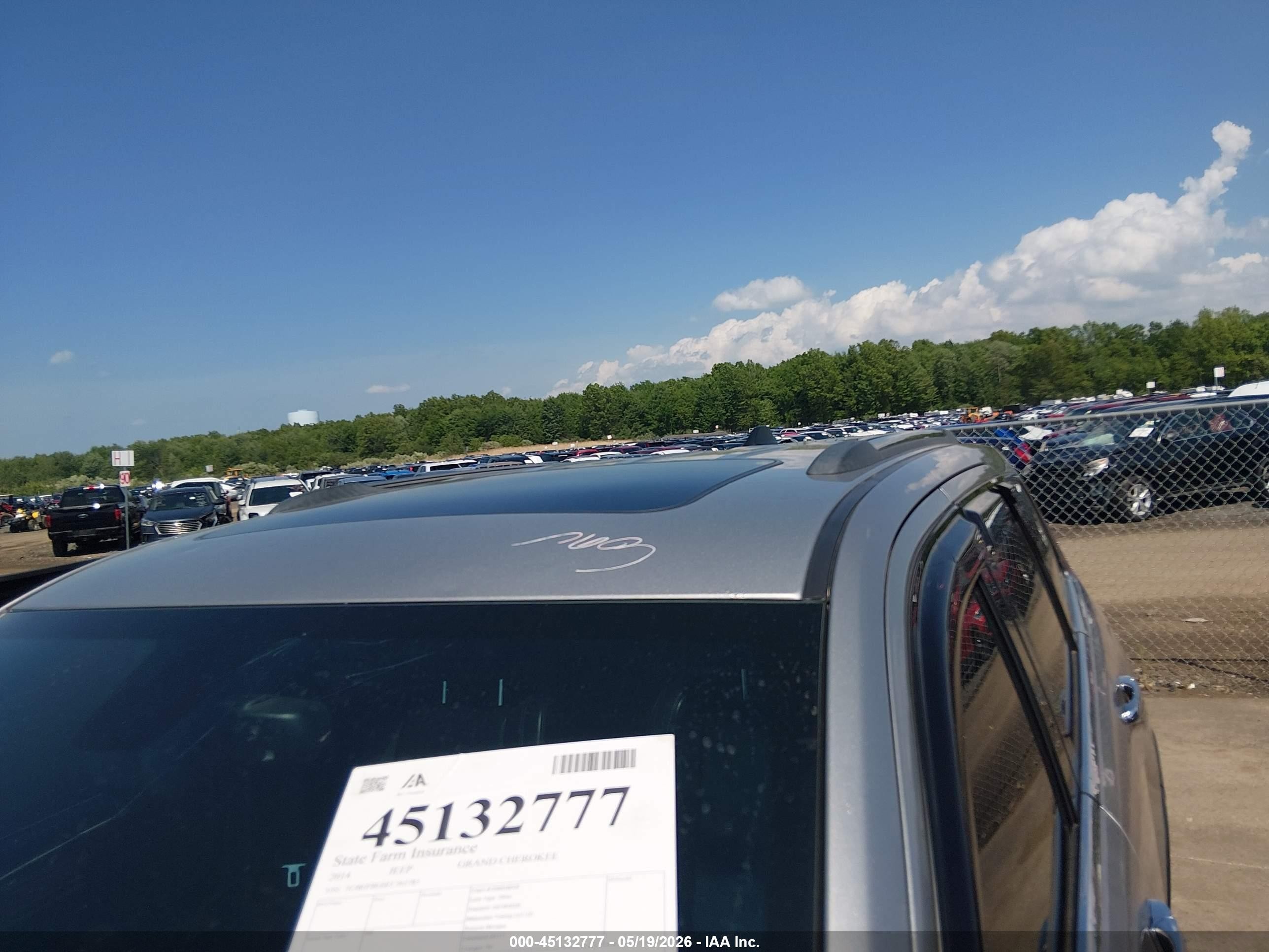 2014 Jeep Grand Cherokee Limited Silver vin: 1C4RJFBG0EC365785