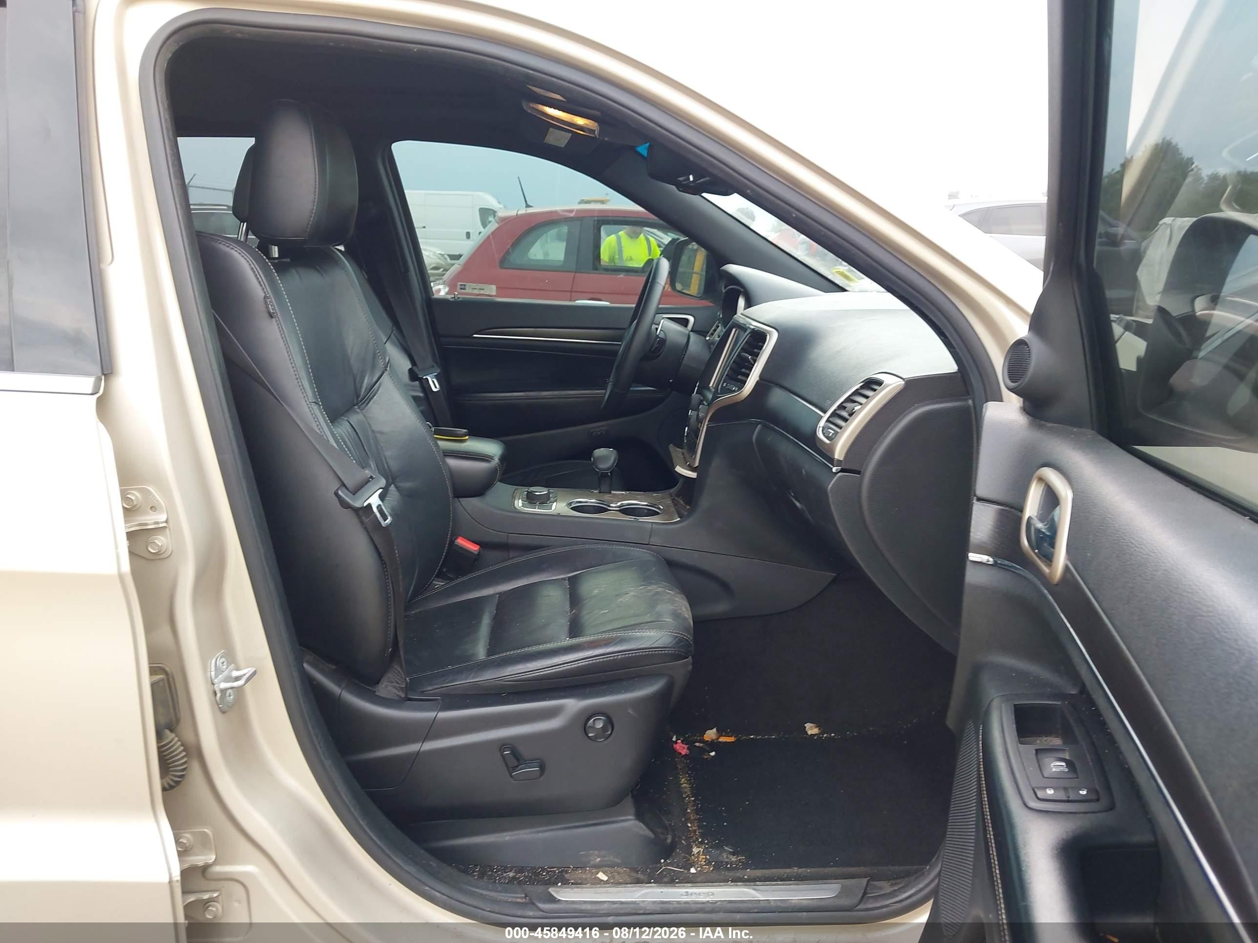 2014 Jeep Grand Cherokee Limited Tan vin: 1C4RJFBG0EC377208