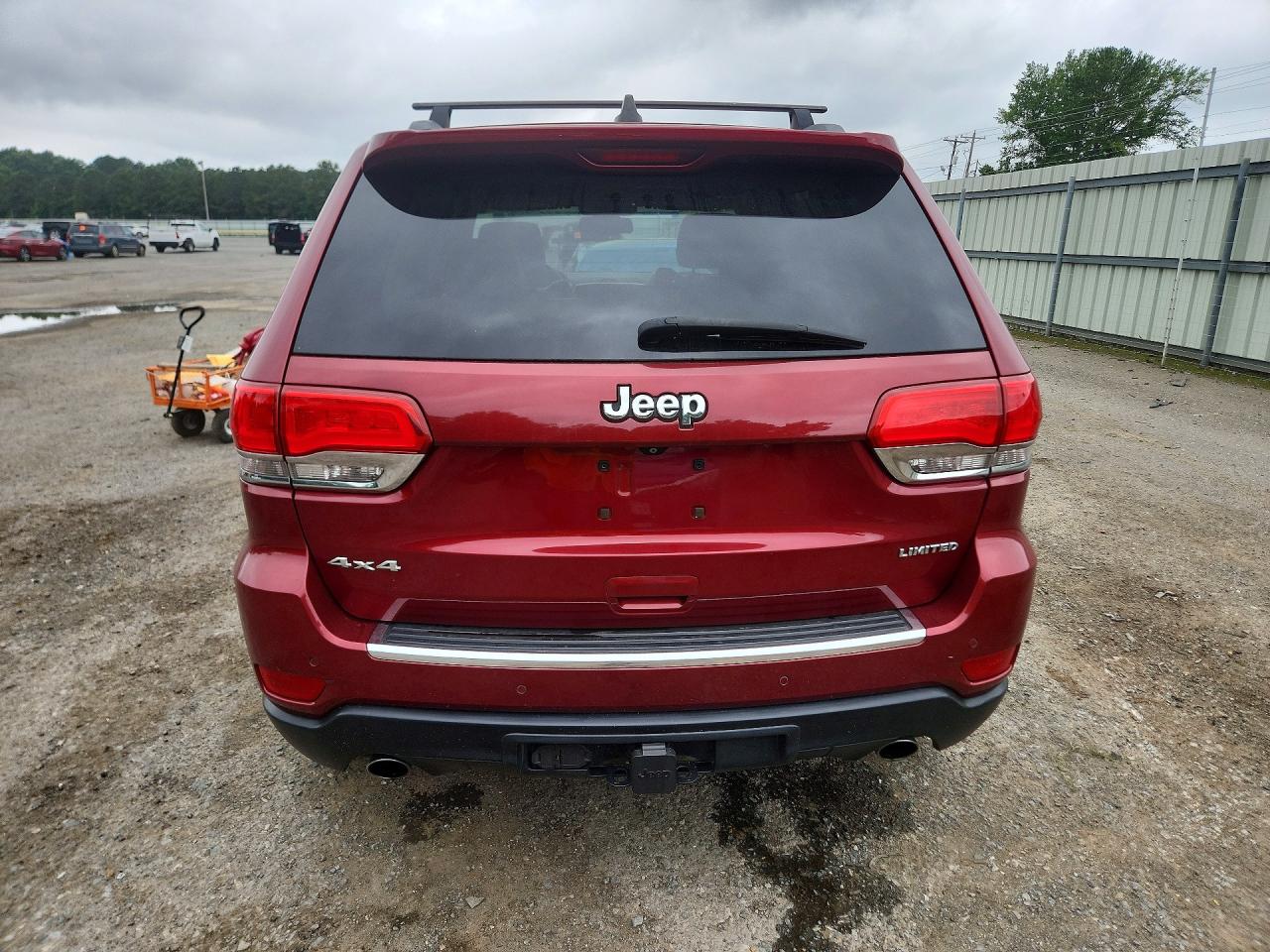 2014 Jeep Grand Cherokee Limited Burgundy vin: 1C4RJFBG0EC411695