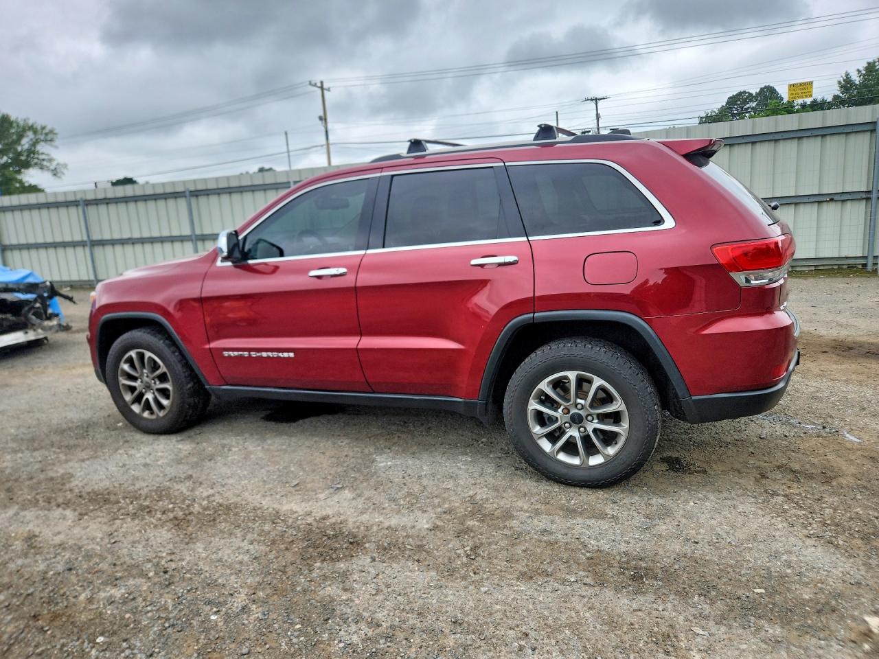 2014 Jeep Grand Cherokee Limited Burgundy vin: 1C4RJFBG0EC411695