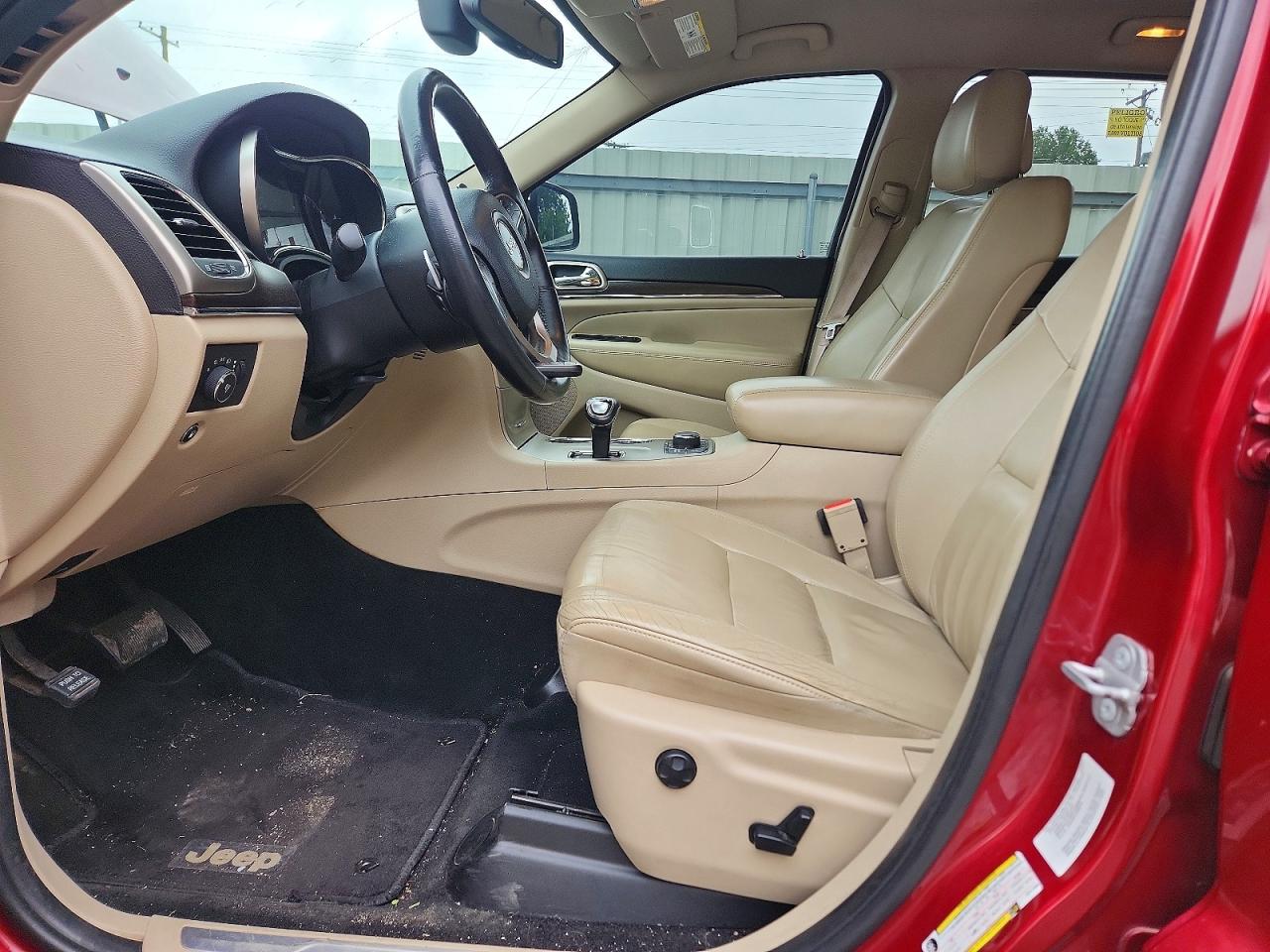 2014 Jeep Grand Cherokee Limited Burgundy vin: 1C4RJFBG0EC411695