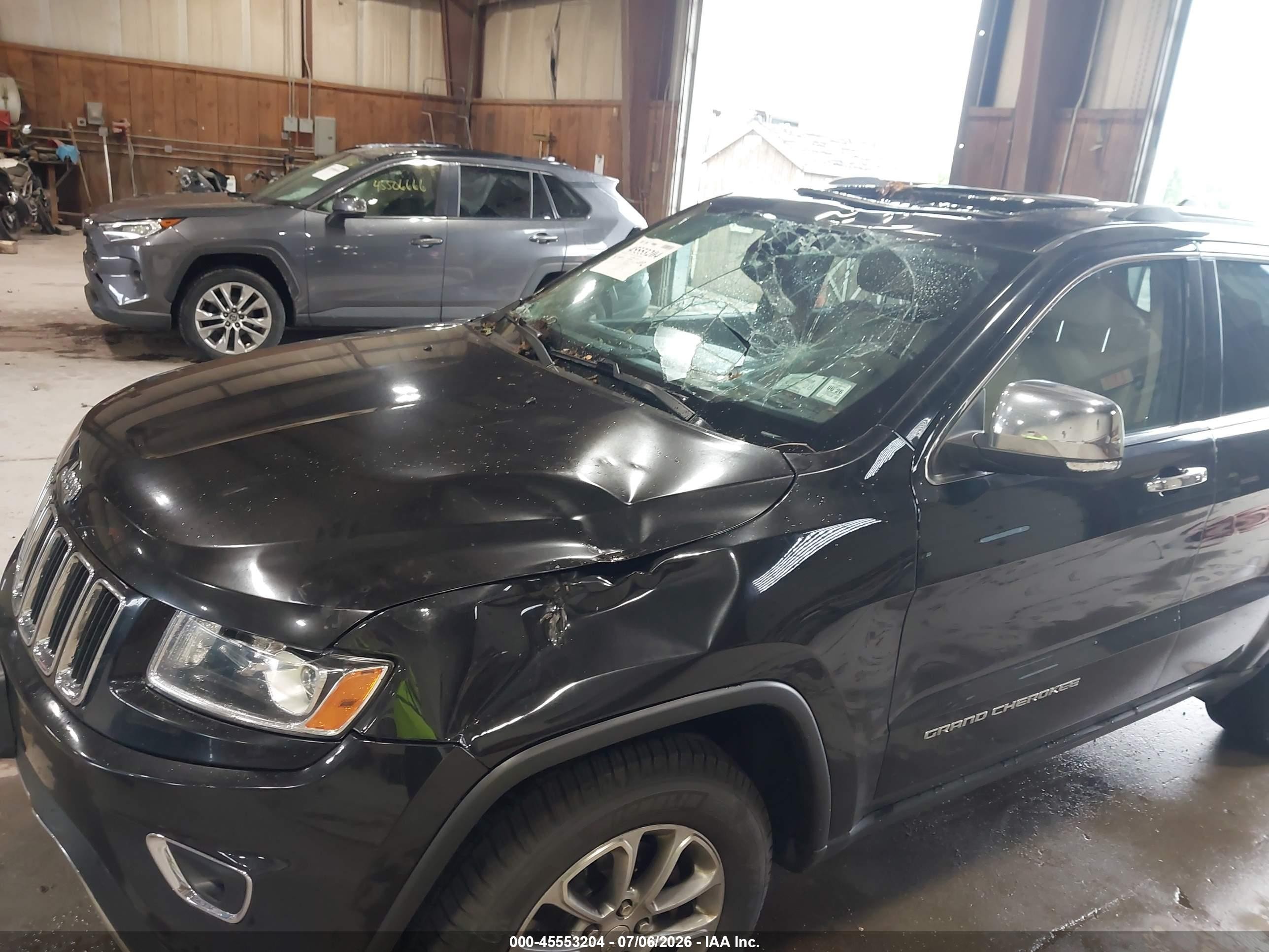 2014 Jeep Grand Cherokee Limited Black vin: 1C4RJFBG0EC416606