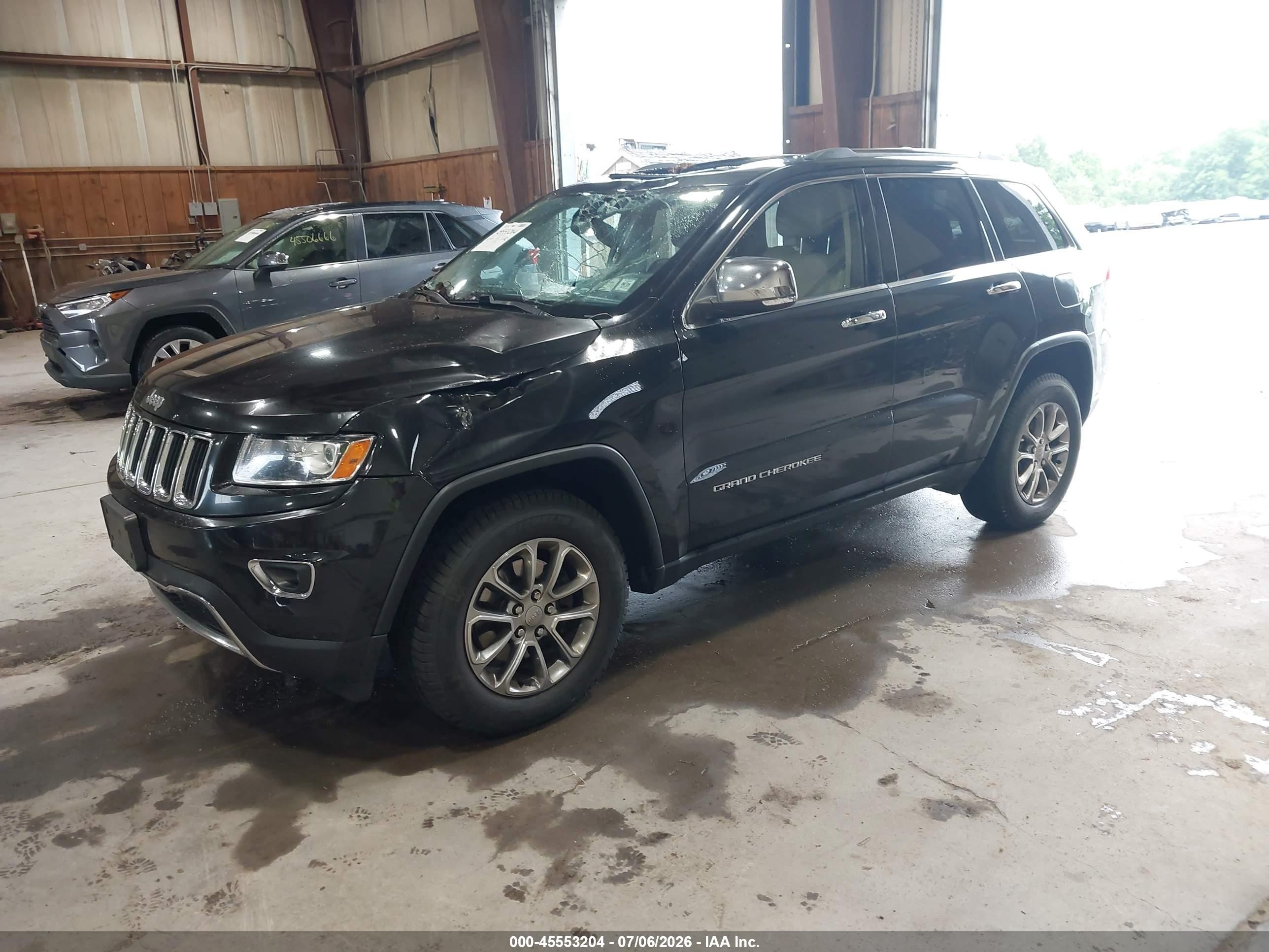 2014 Jeep Grand Cherokee Limited Black vin: 1C4RJFBG0EC416606