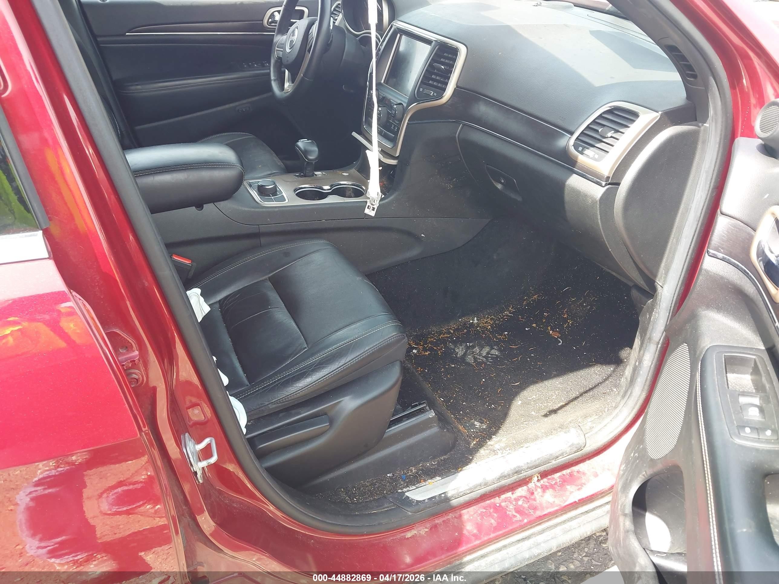2014 Jeep Grand Cherokee Limited Бордовый vin: 1C4RJFBG0EC440484