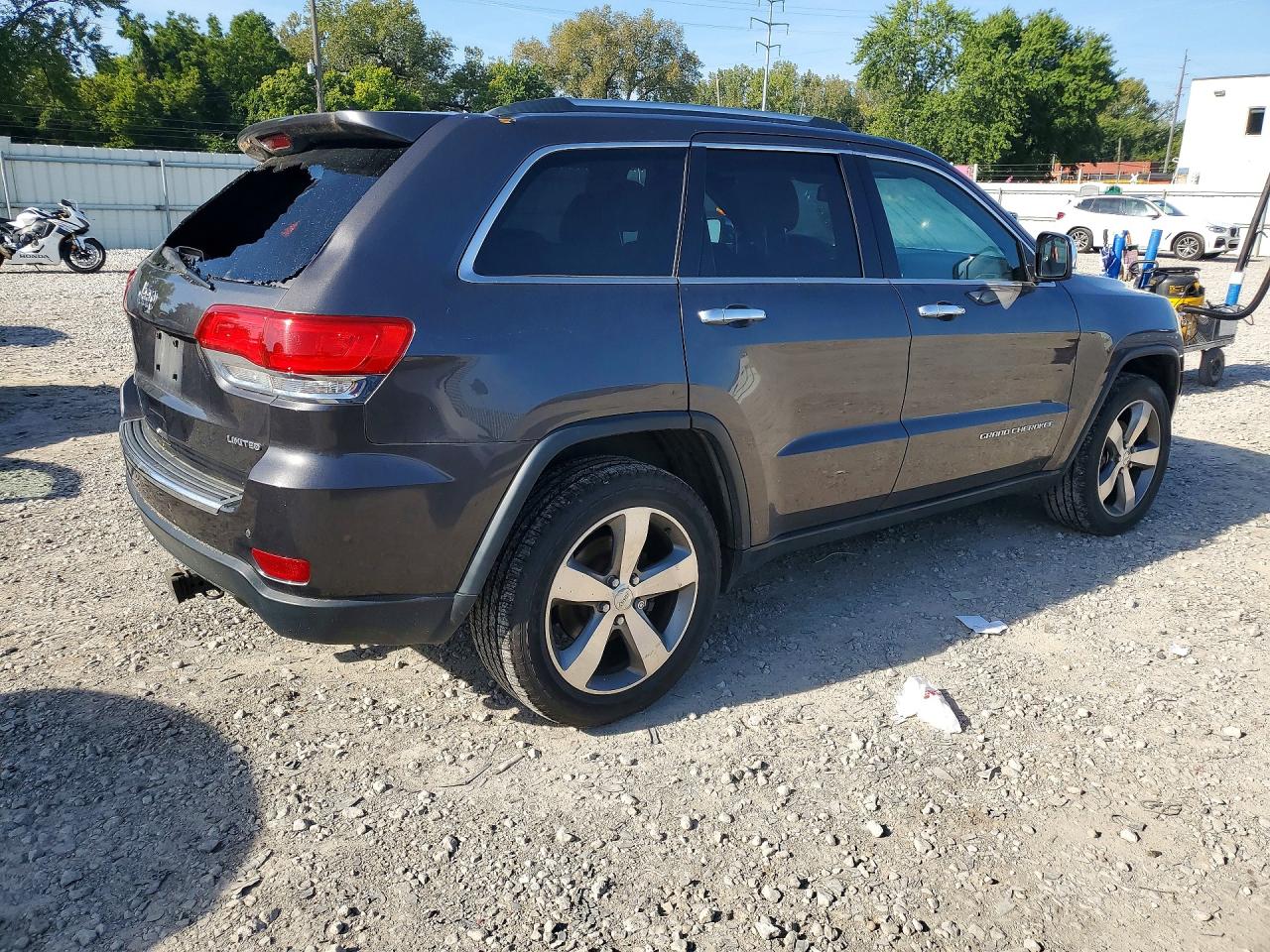 2014 Jeep Grand Cherokee Limited Gray vin: 1C4RJFBG0EC462811