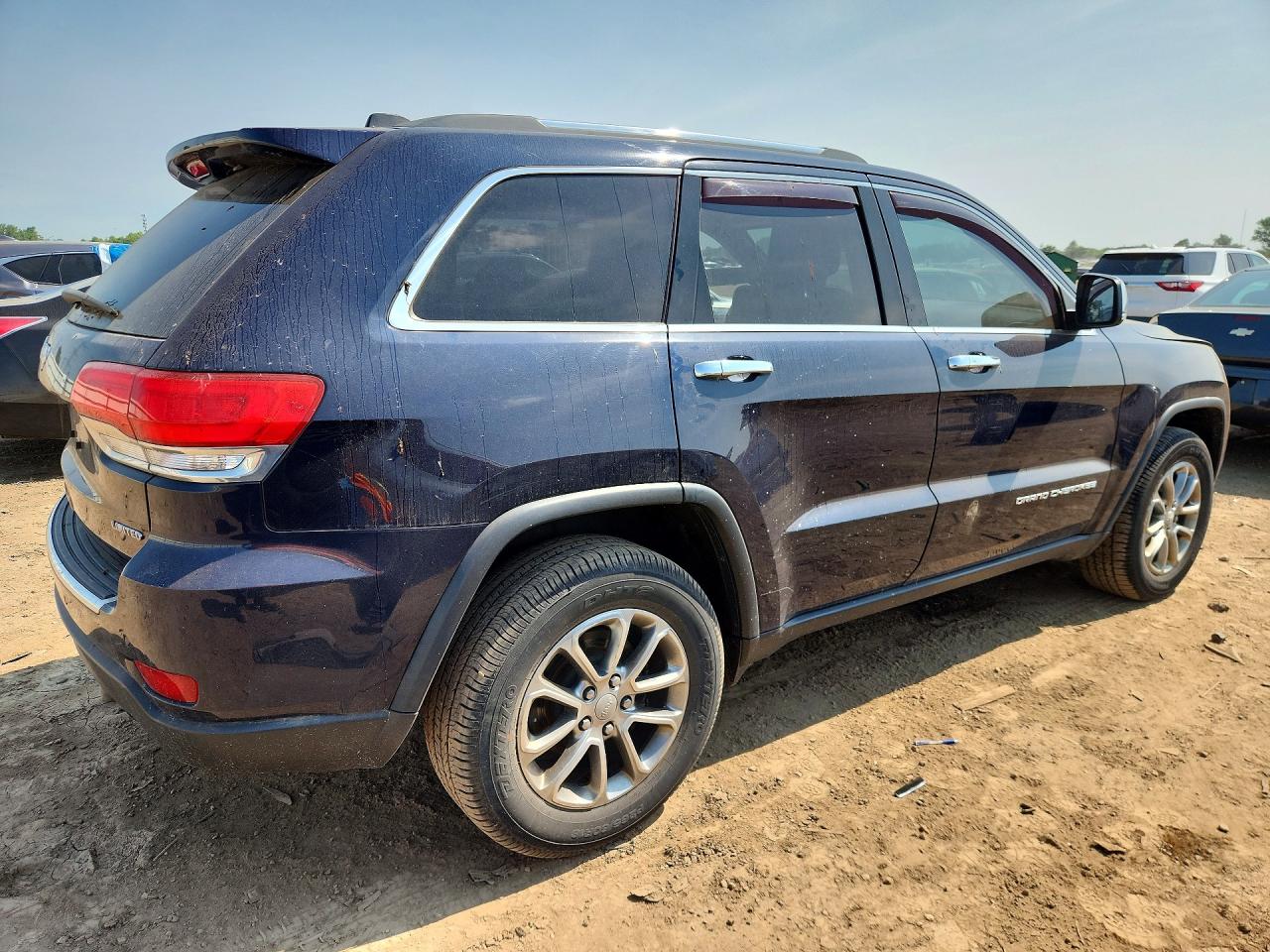 2014 Jeep Grand Cherokee Limited Blue vin: 1C4RJFBG0EC517726