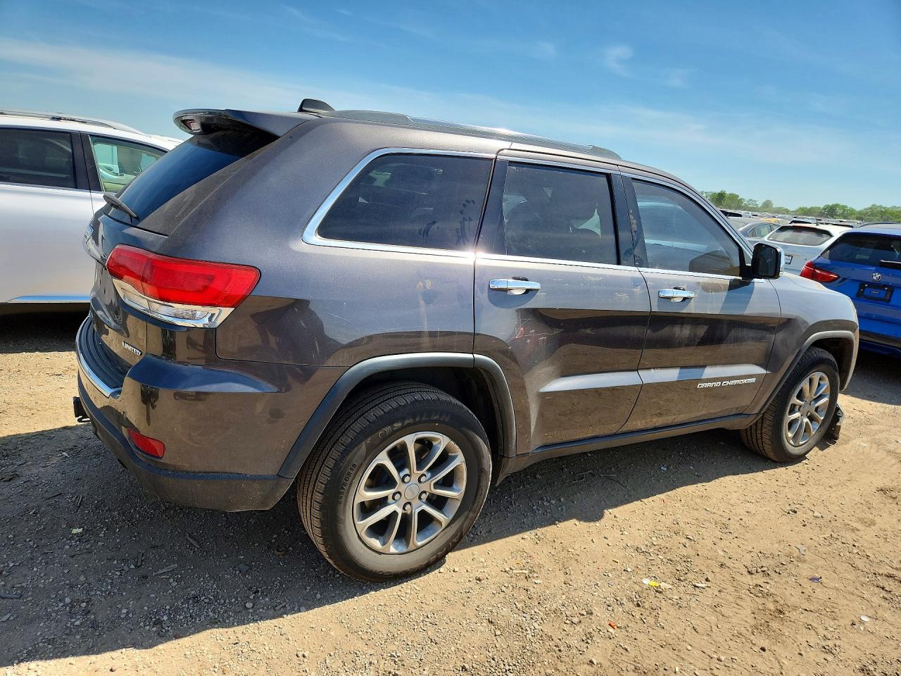 2014 Jeep Grand Cherokee Limited Gray vin: 1C4RJFBG0EC546336