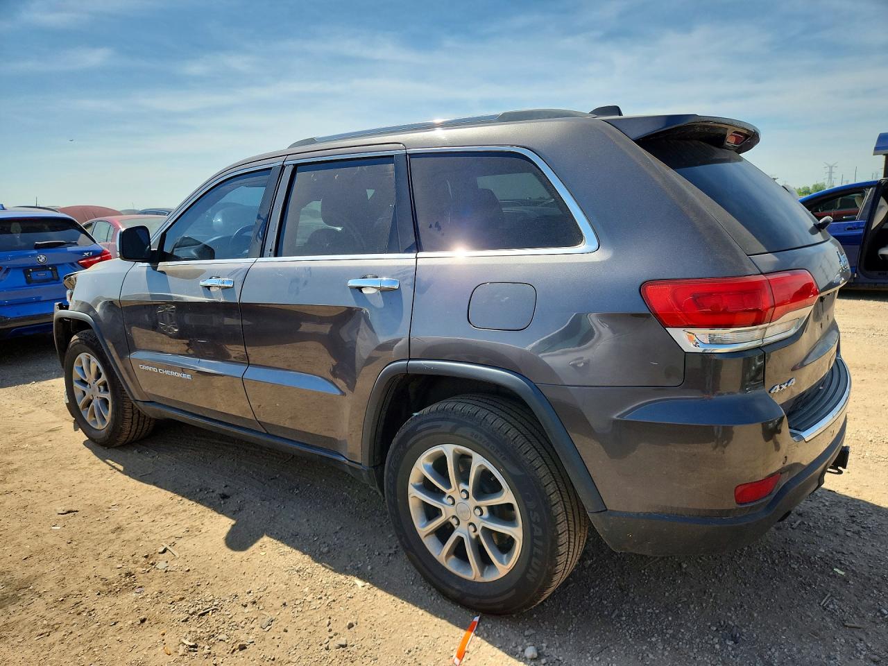 2014 Jeep Grand Cherokee Limited Gray vin: 1C4RJFBG0EC546336