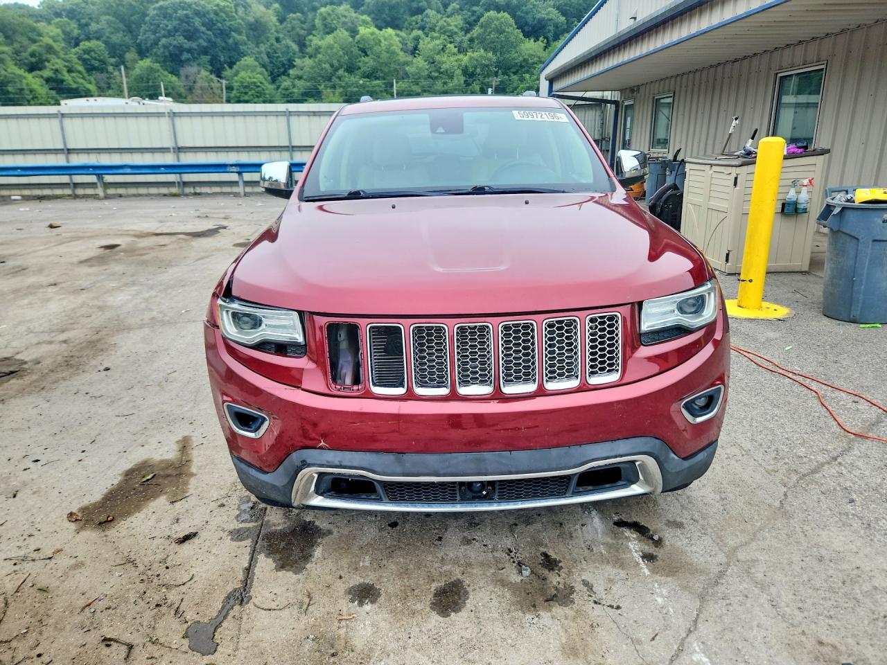 2014 Jeep Grand Cherokee Limited Burgundy vin: 1C4RJFBG0EC589249